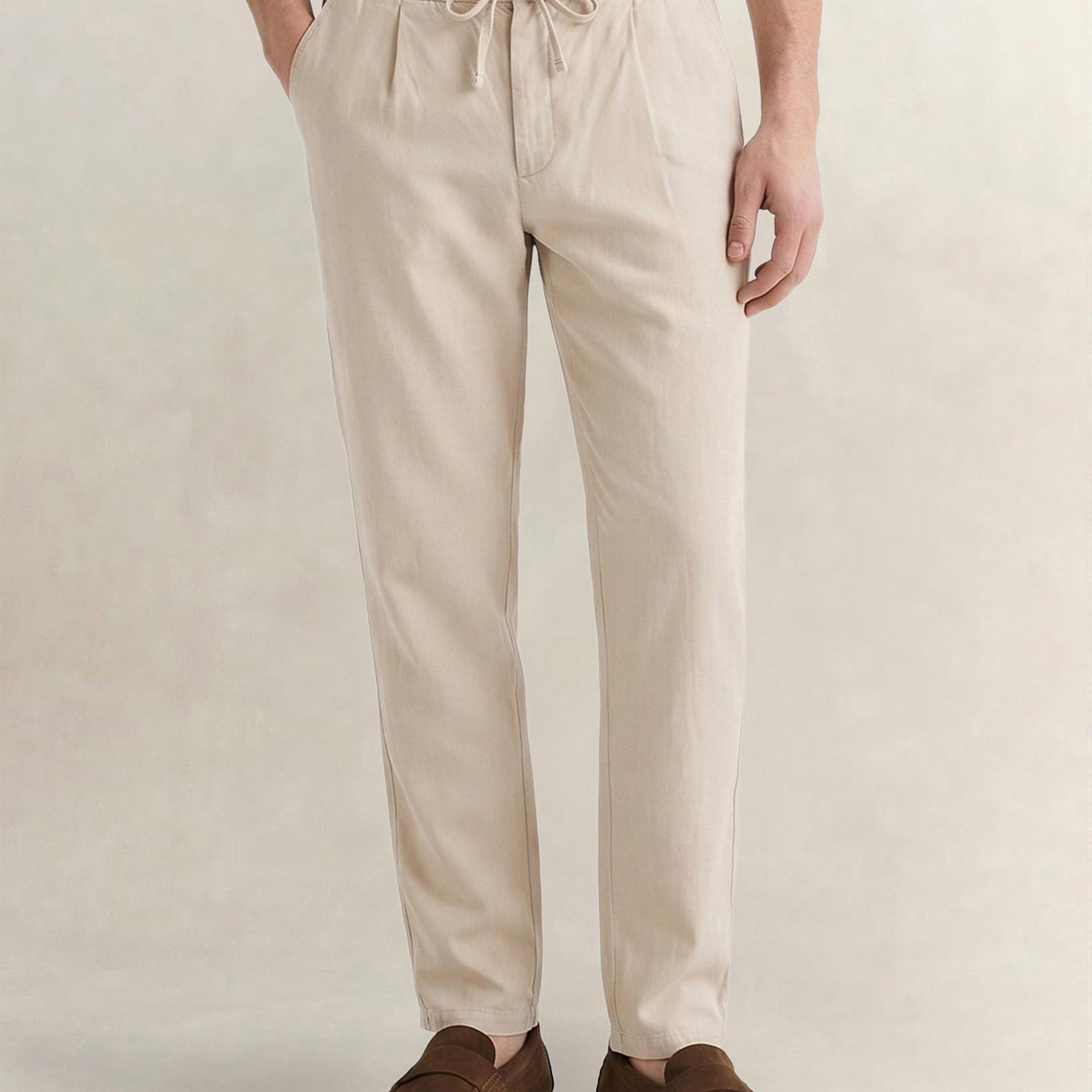 GANT Erkek Bej Regular Fit Jogger Pantolon