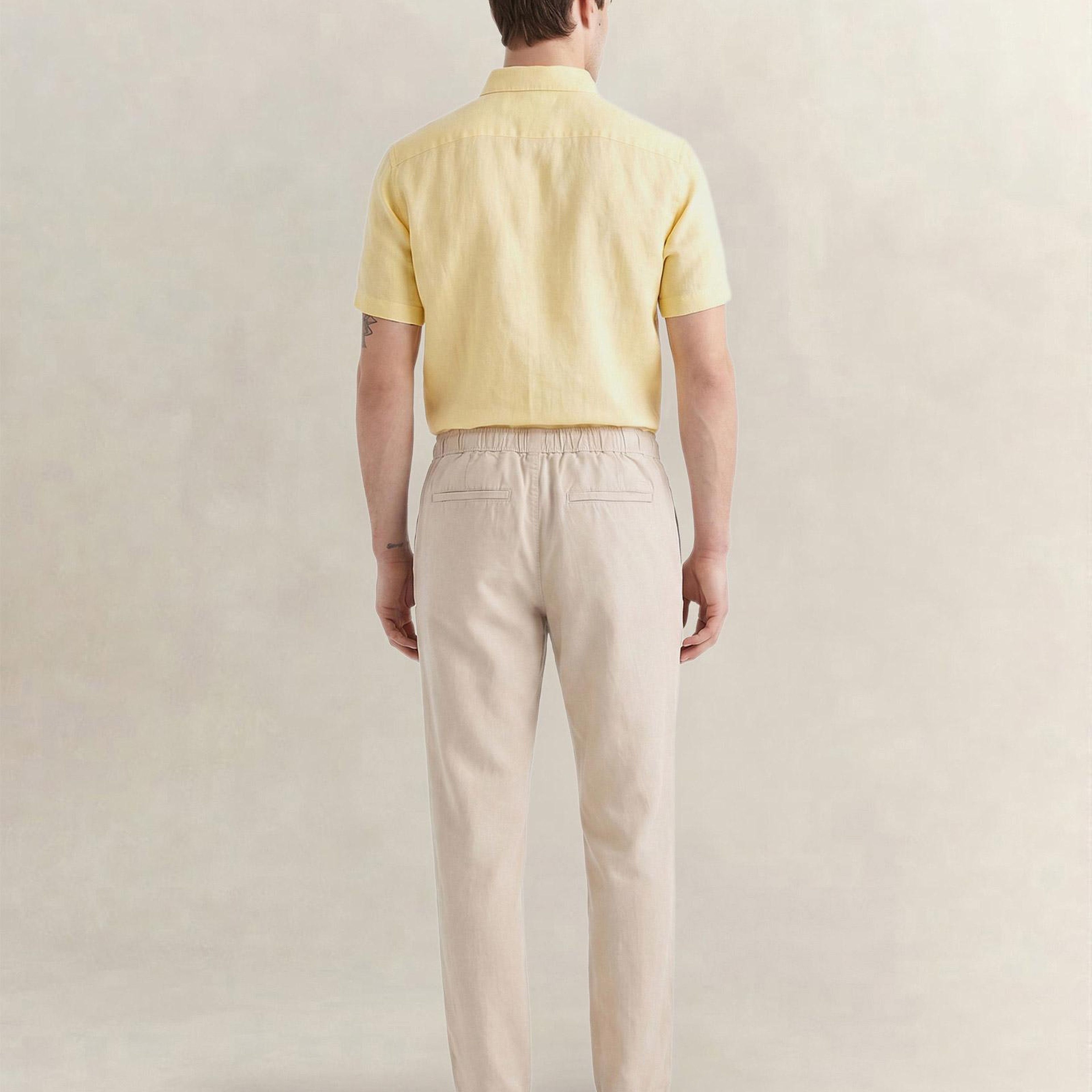 GANT Erkek Bej Regular Fit Jogger Pantolon
