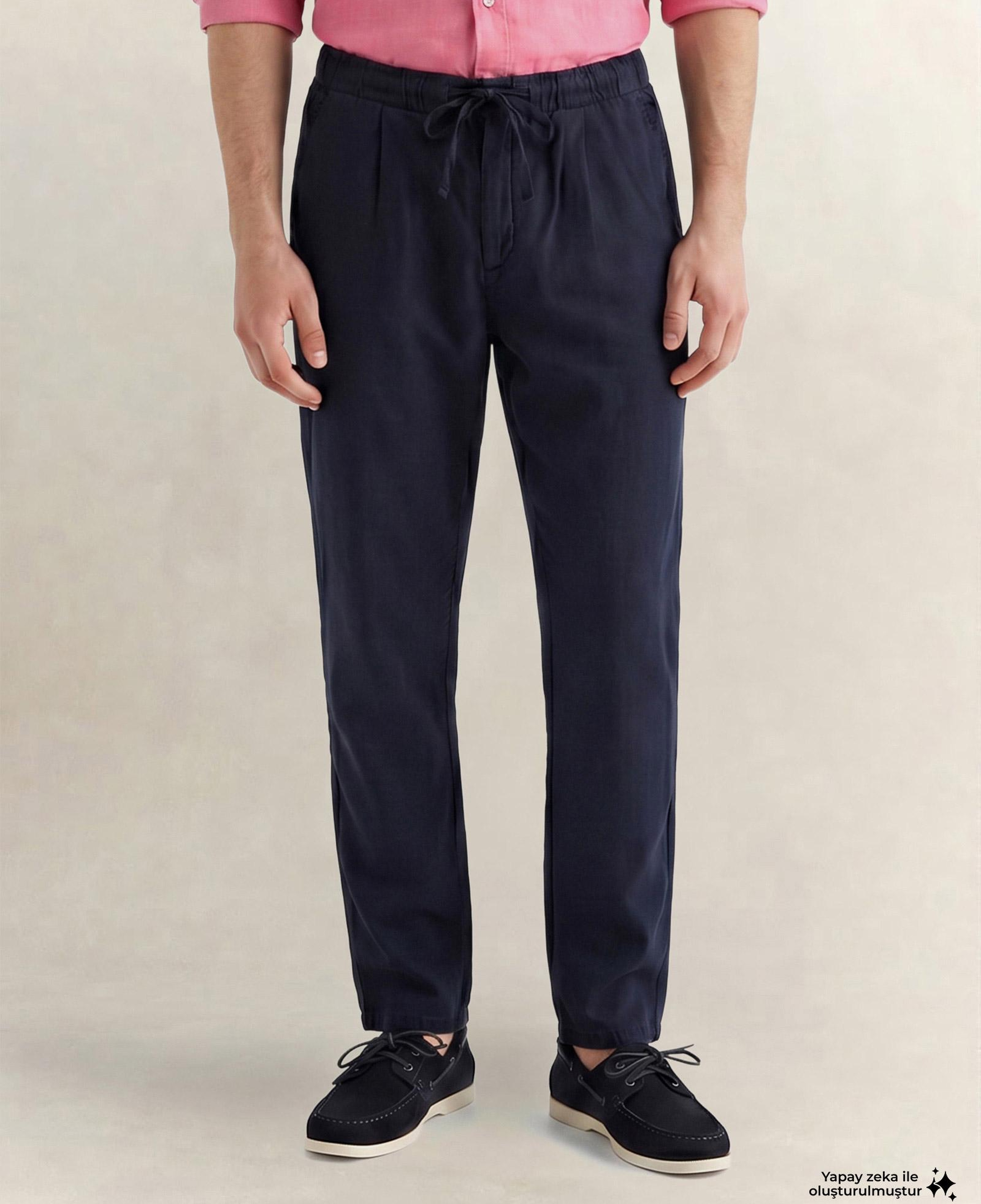 GANT Erkek Lacivert Regular Fit Jogger Pantolon