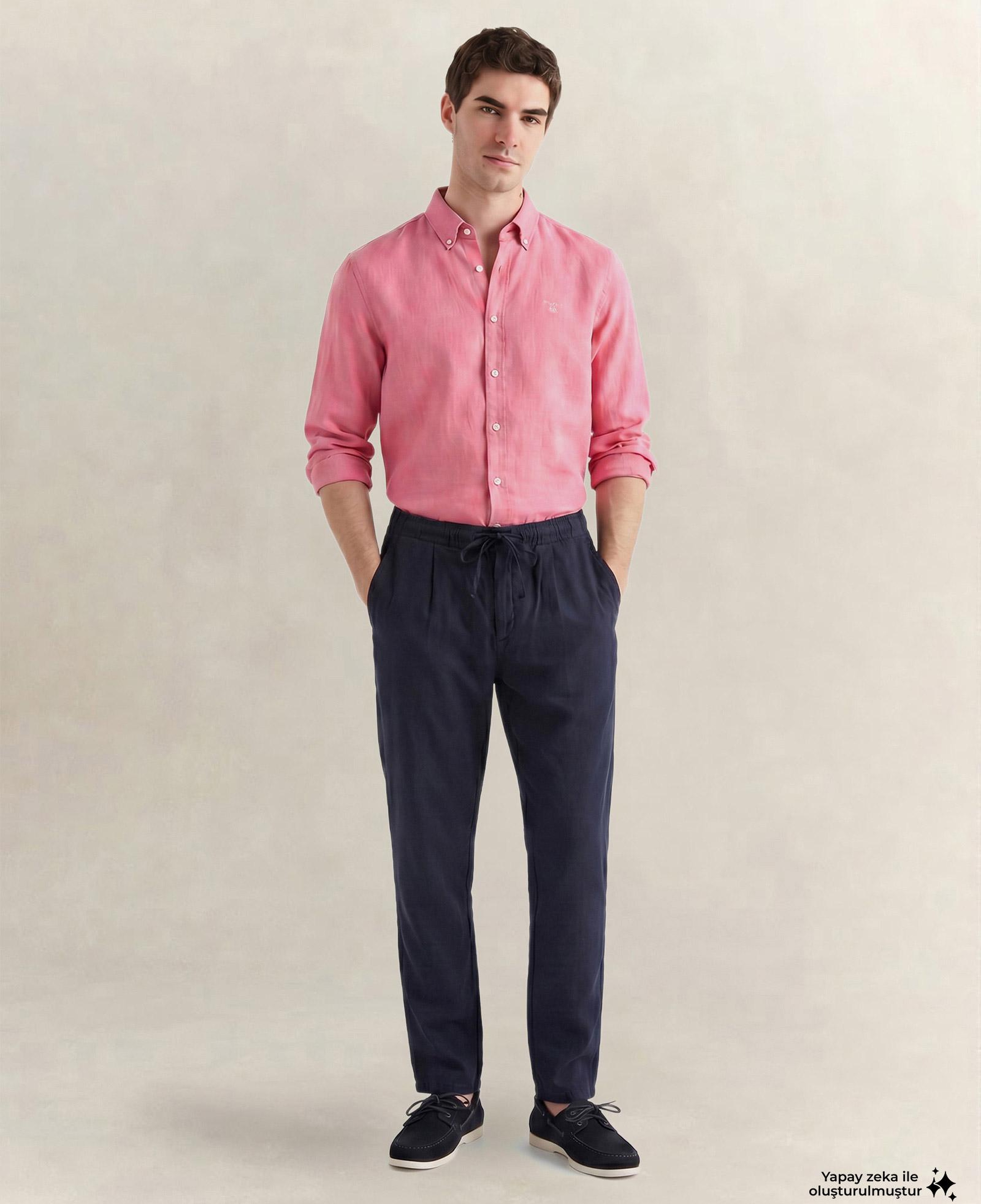 GANT Erkek Lacivert Regular Fit Jogger Pantolon