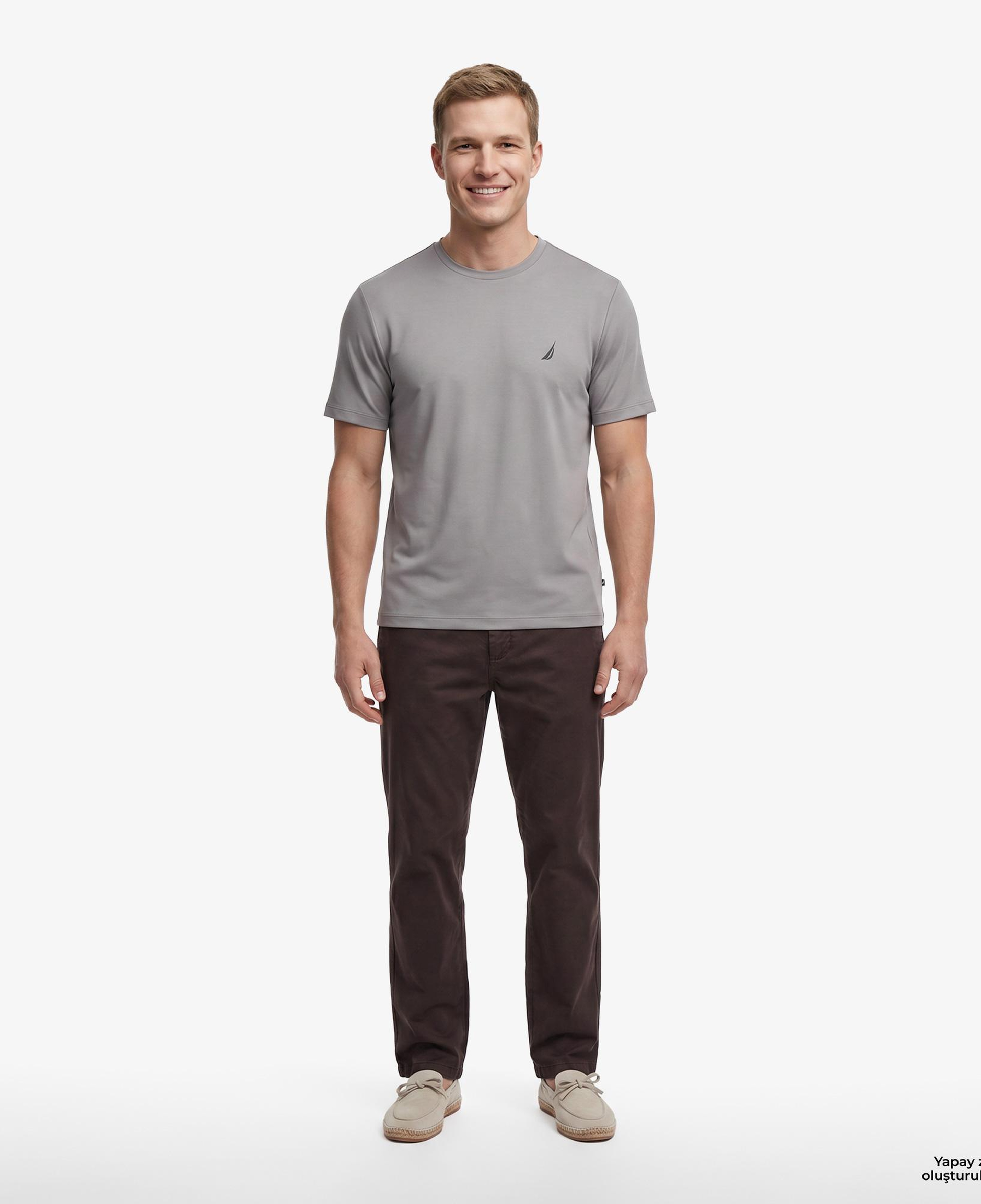 Nautica Erkek Kahverengi Slim Fit Pantolon
