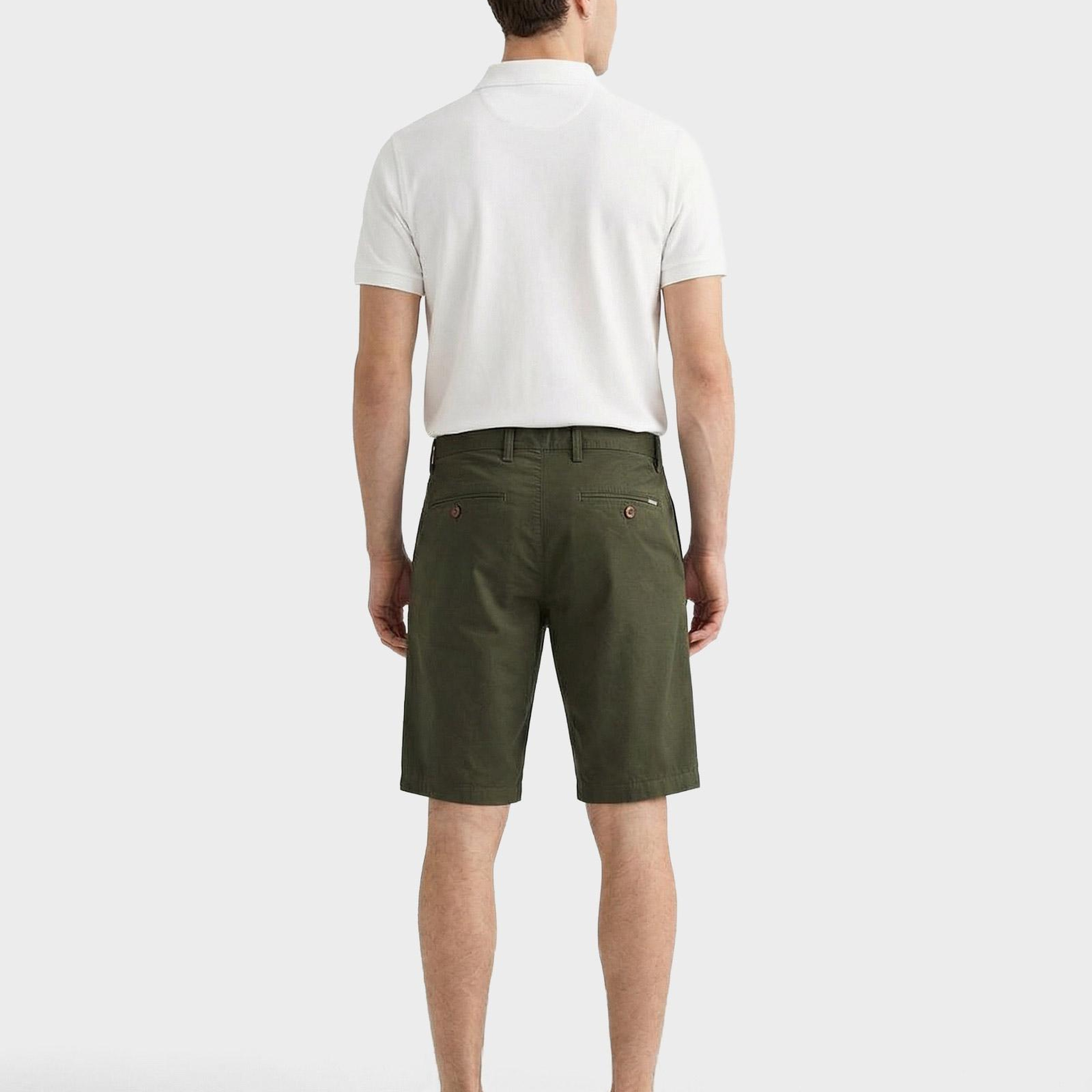 GANT Erkek Yeşil Relaxed Fit Chino Şort