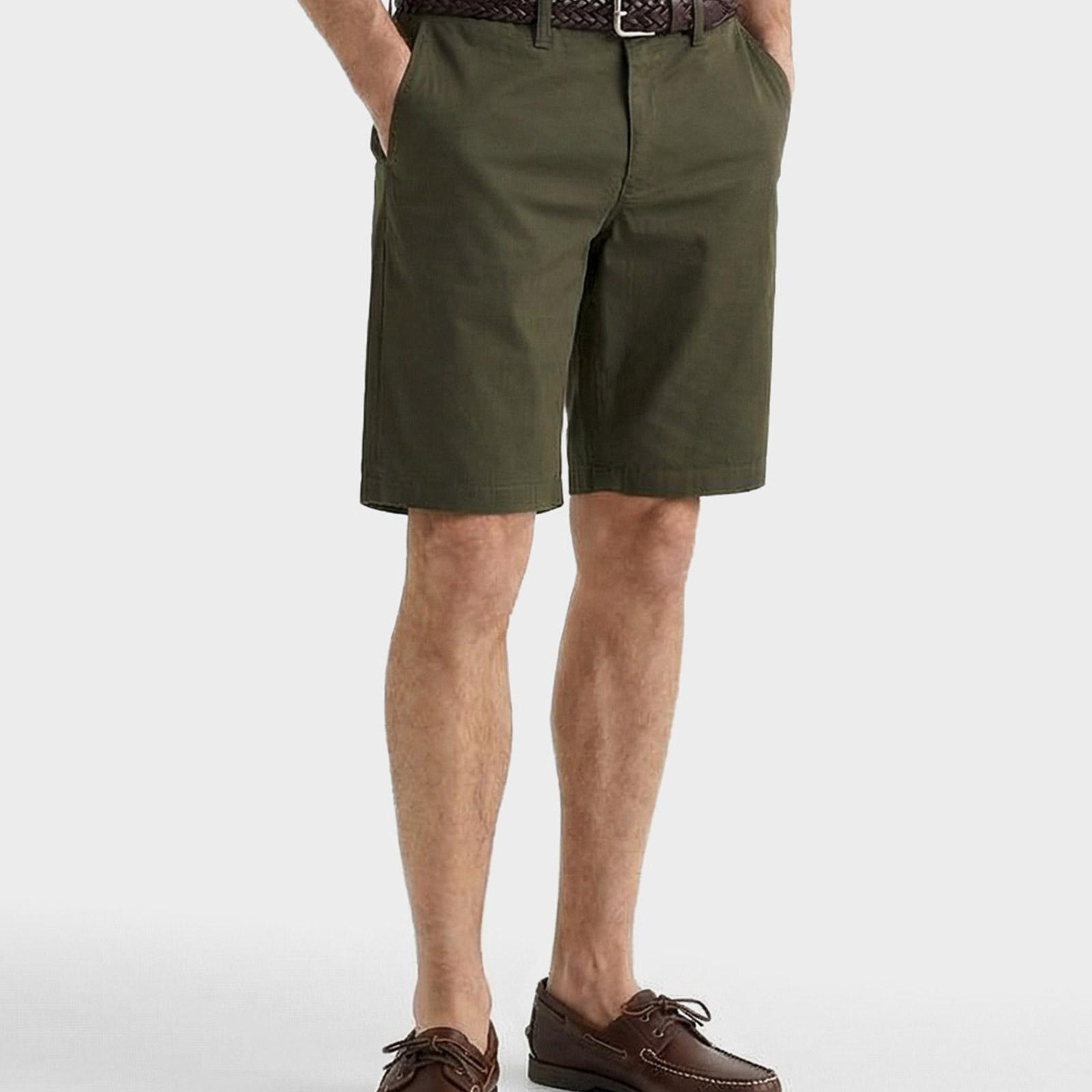 GANT Erkek Yeşil Relaxed Fit Chino Şort