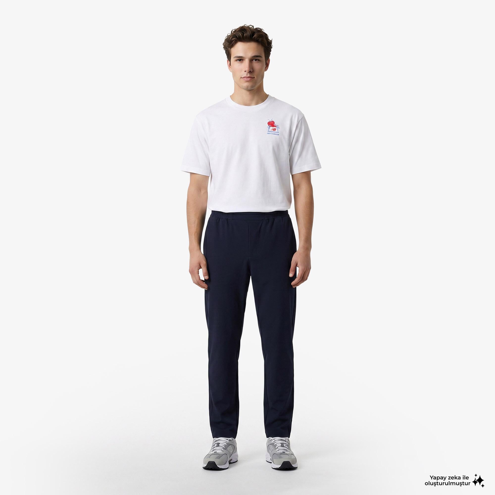 New Balance MNP3433 Lifestyle Erkek Lacivert Eşofman Altı