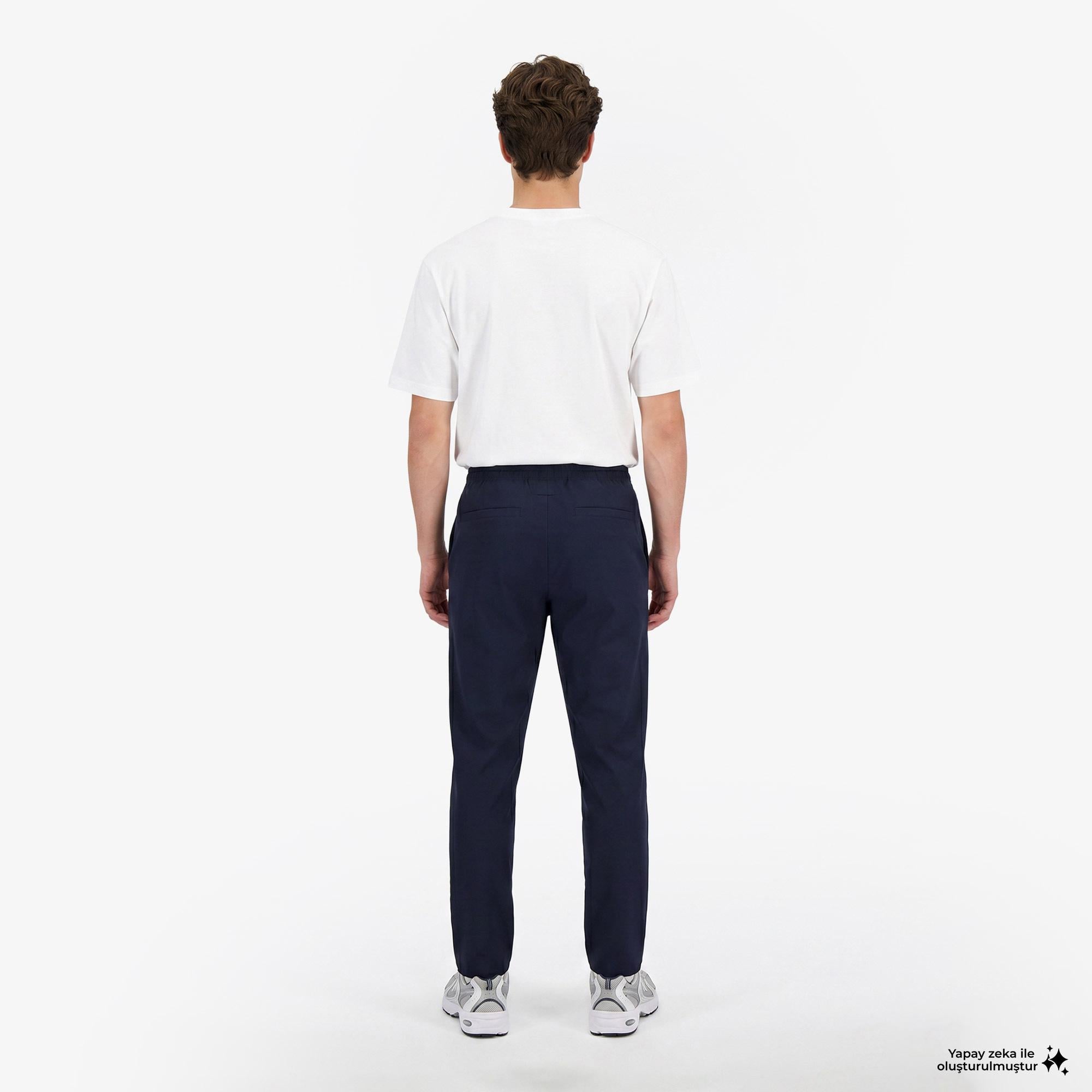 New Balance MNP3433 Lifestyle Erkek Lacivert Eşofman Altı