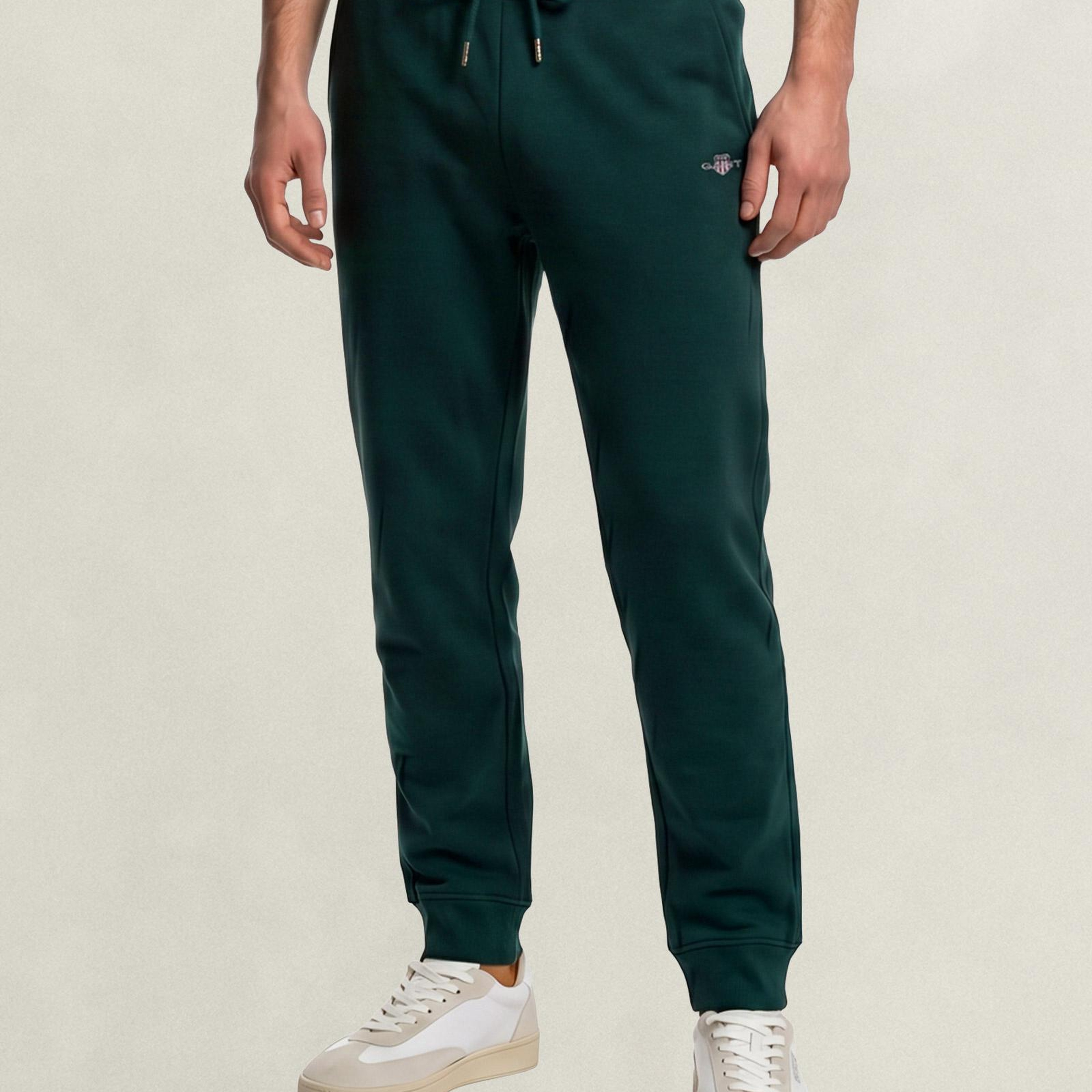 GANT Erkek Yeşil Regular Fit Eşofman Altı