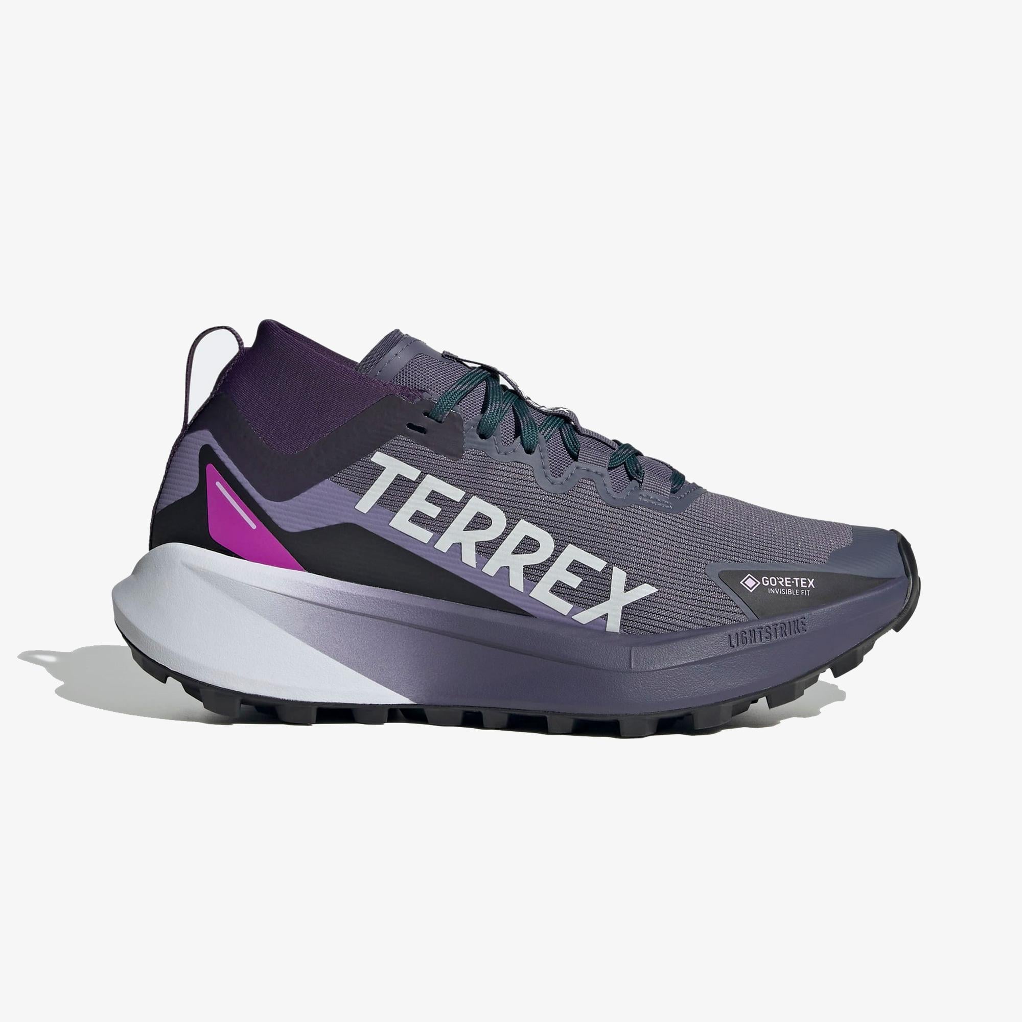 adidas Terrex Agravic Gore-Tex Kadın Mor Koşu Ayakkabısı