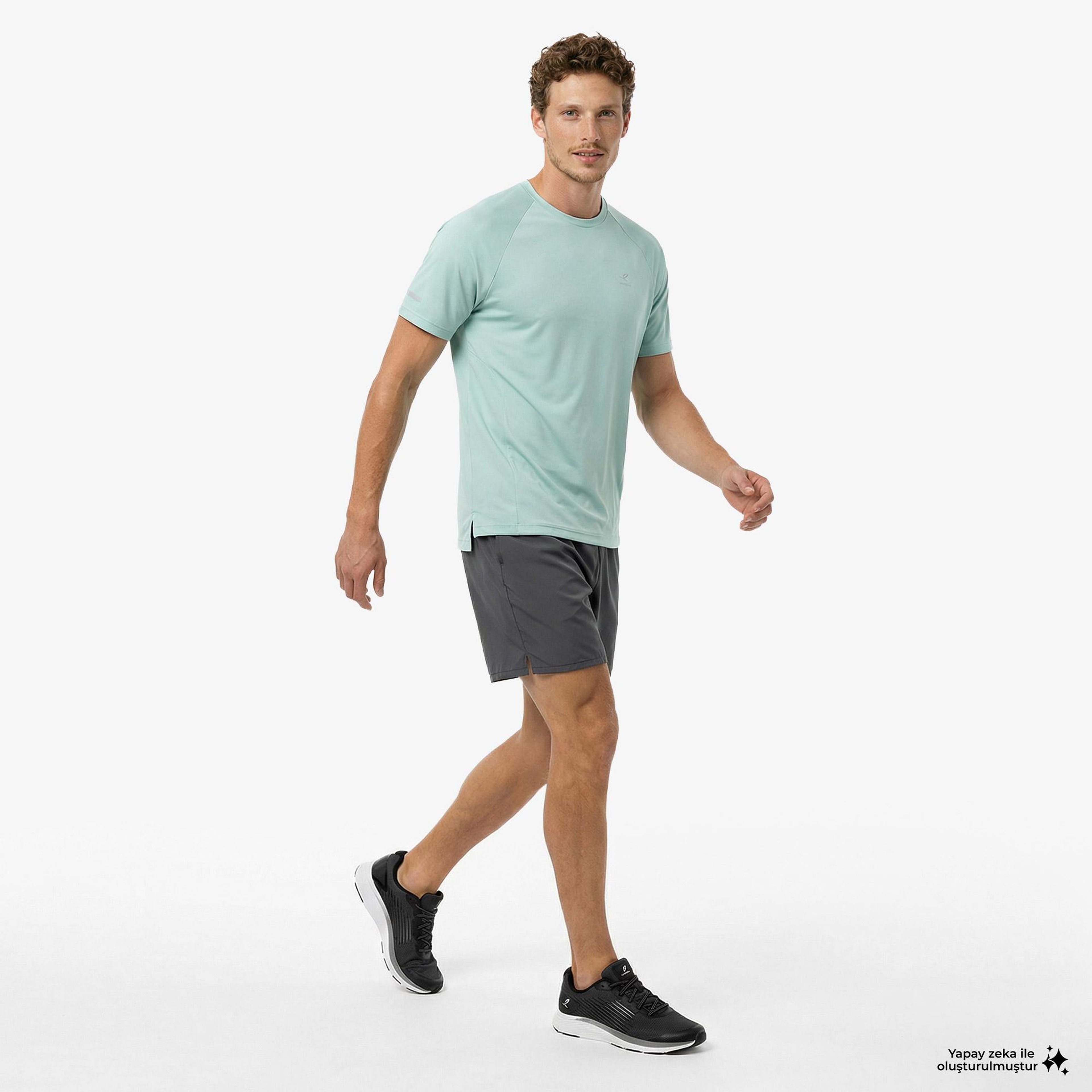 Energetics Erkek Yeşil Antrenman T-Shirt