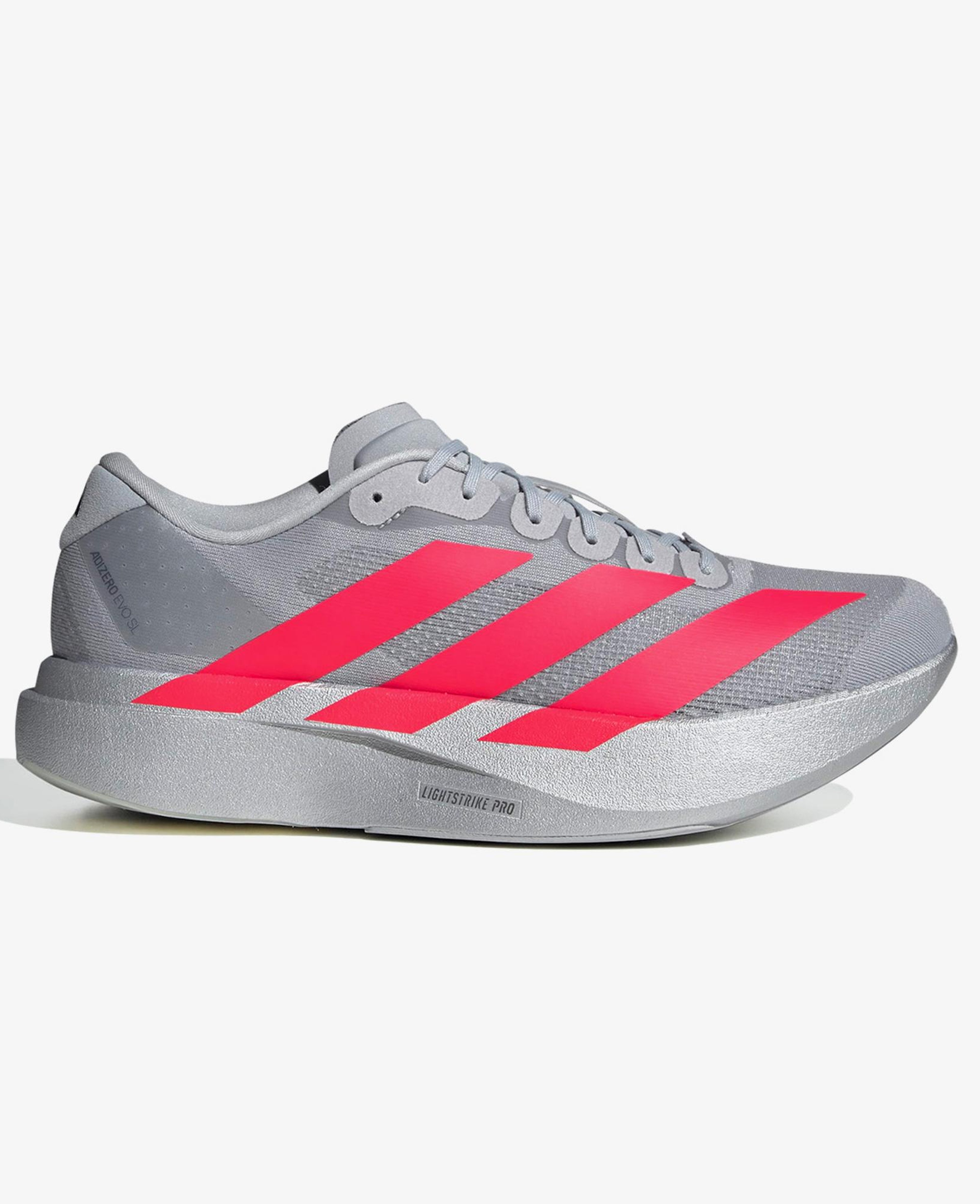 adidas Adizero Evo Sl Erkek Gri Koşu Ayakkabısı