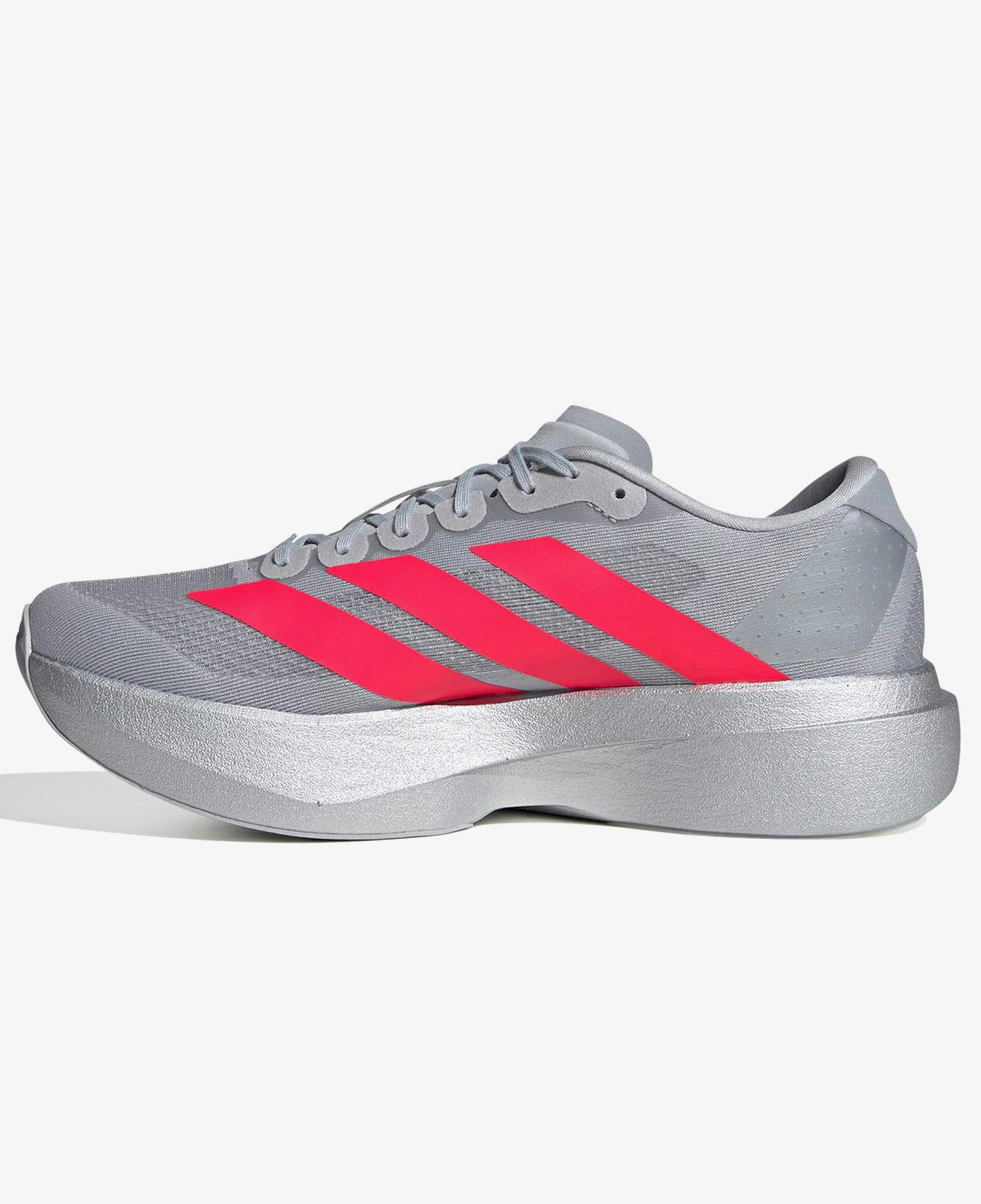 adidas Adizero Evo Sl Erkek Gri Koşu Ayakkabısı