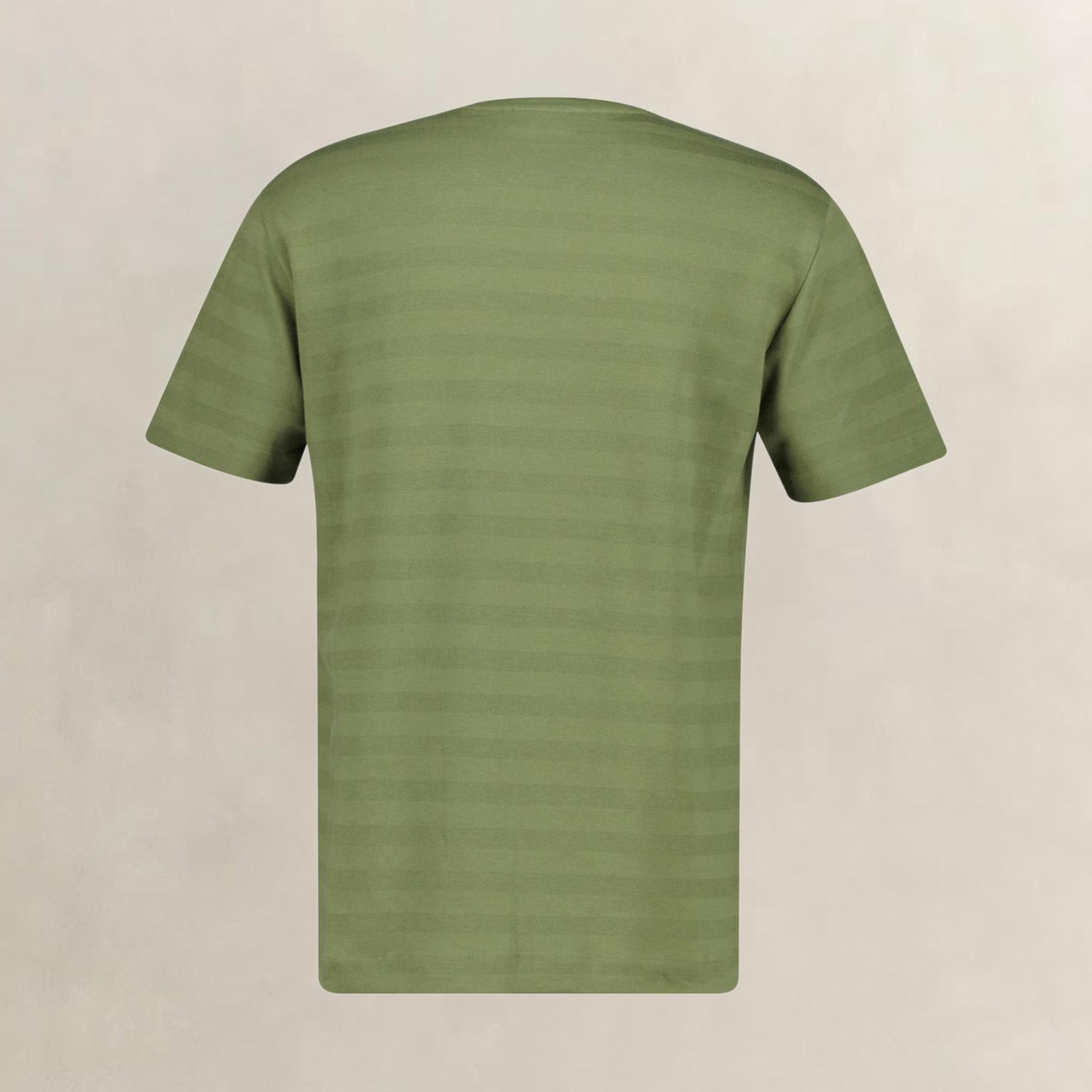 GANT Erkek Yeşil Bisiklet Yaka Regular Fit T-Shirt