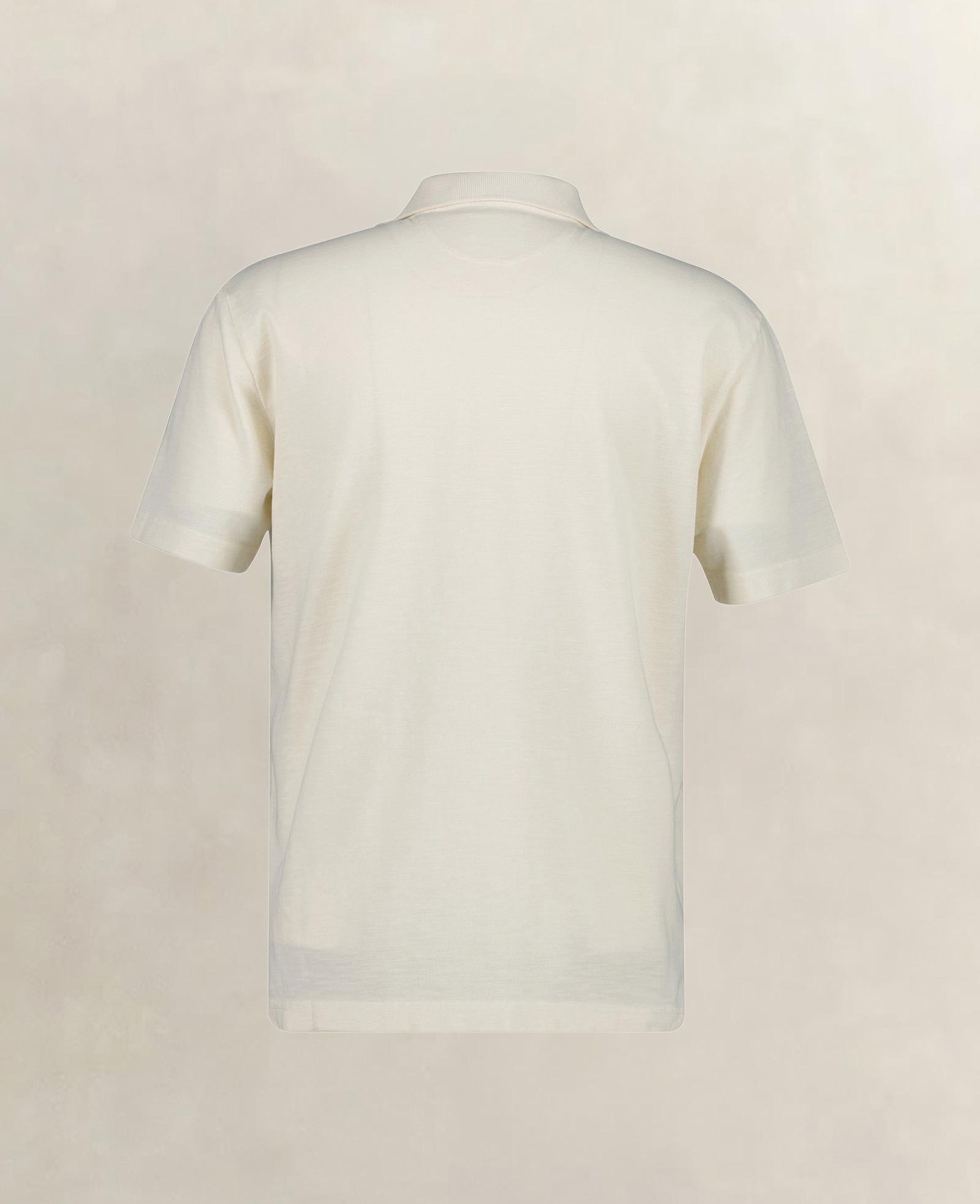 GANT Erkek Krem Regular Fit Polo Yaka T-Shirt