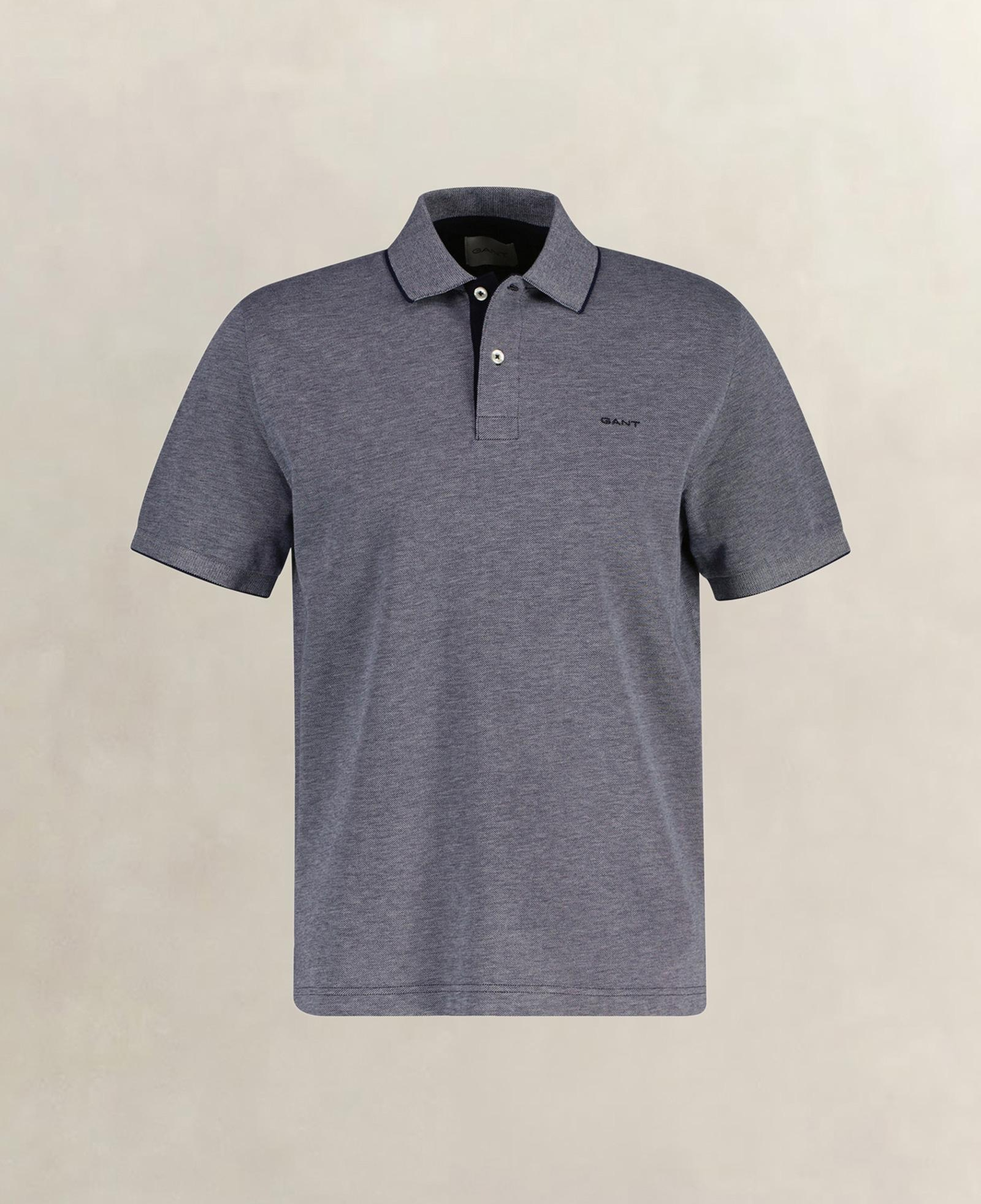 GANT Erkek Lacivert Regular Fit Polo Yaka T-Shirt