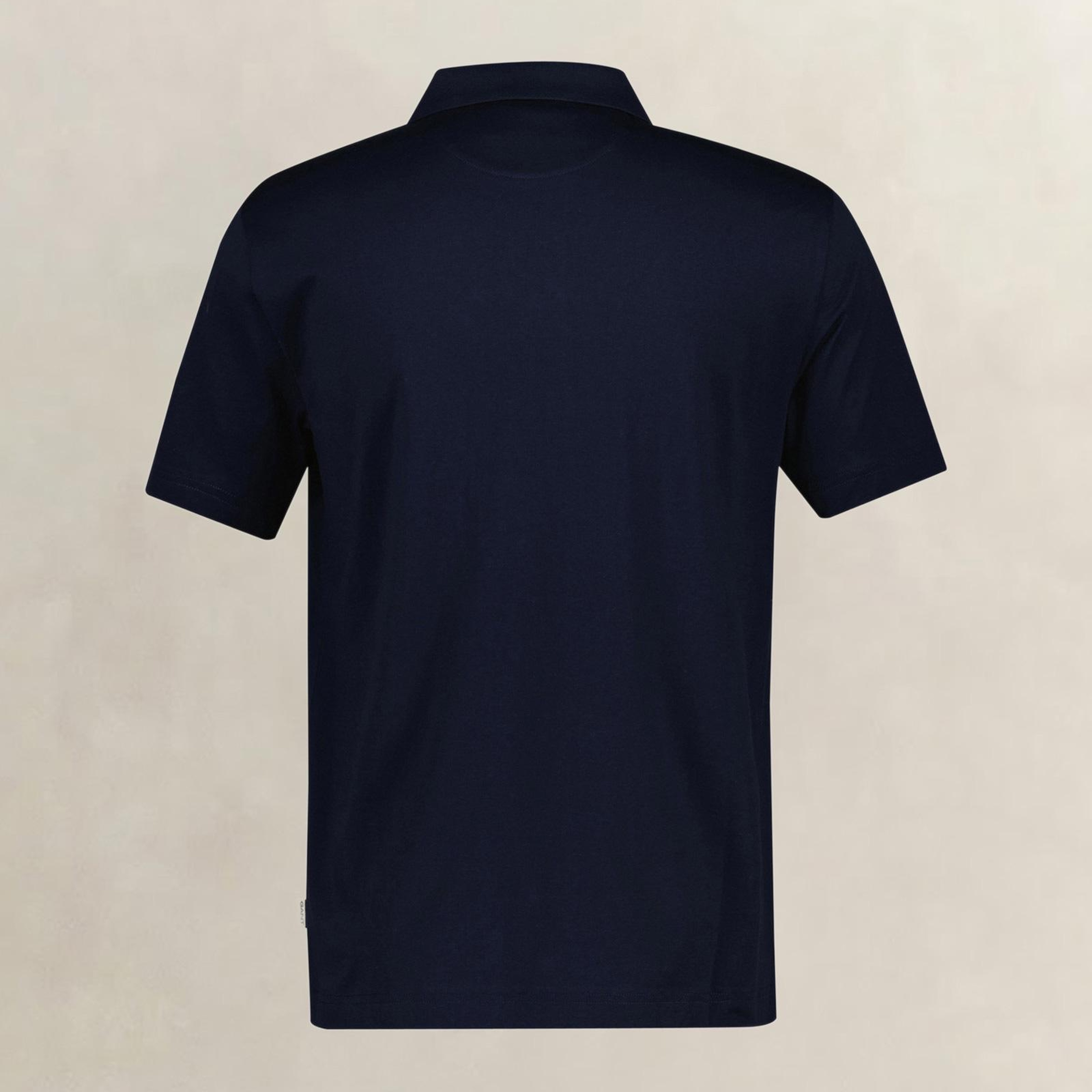 GANT Erkek Lacivert Regular Fit Polo Yaka T-Shirt