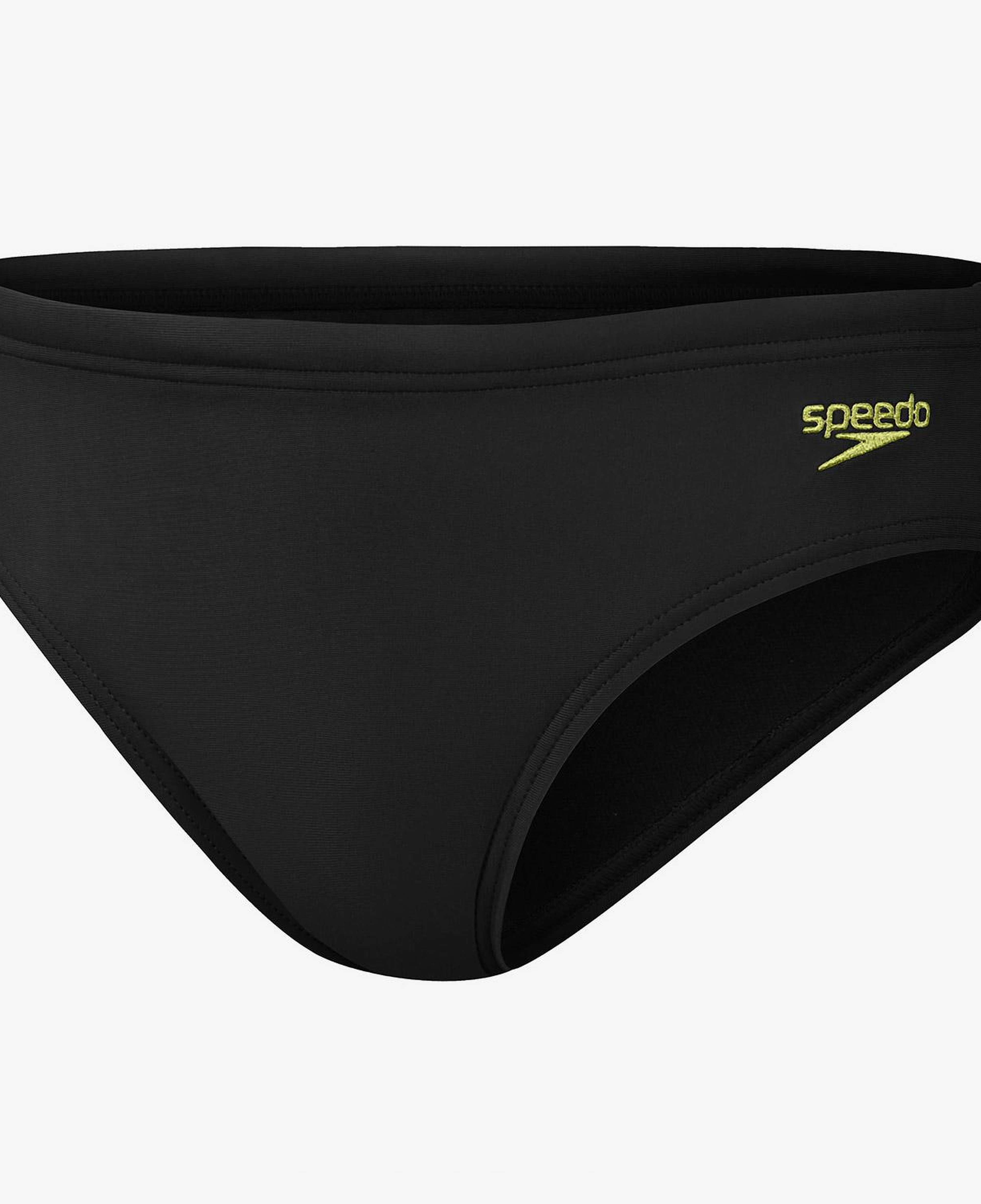 Speedo Logo 6.5 cm Çocuk Siyah Slip Mayo