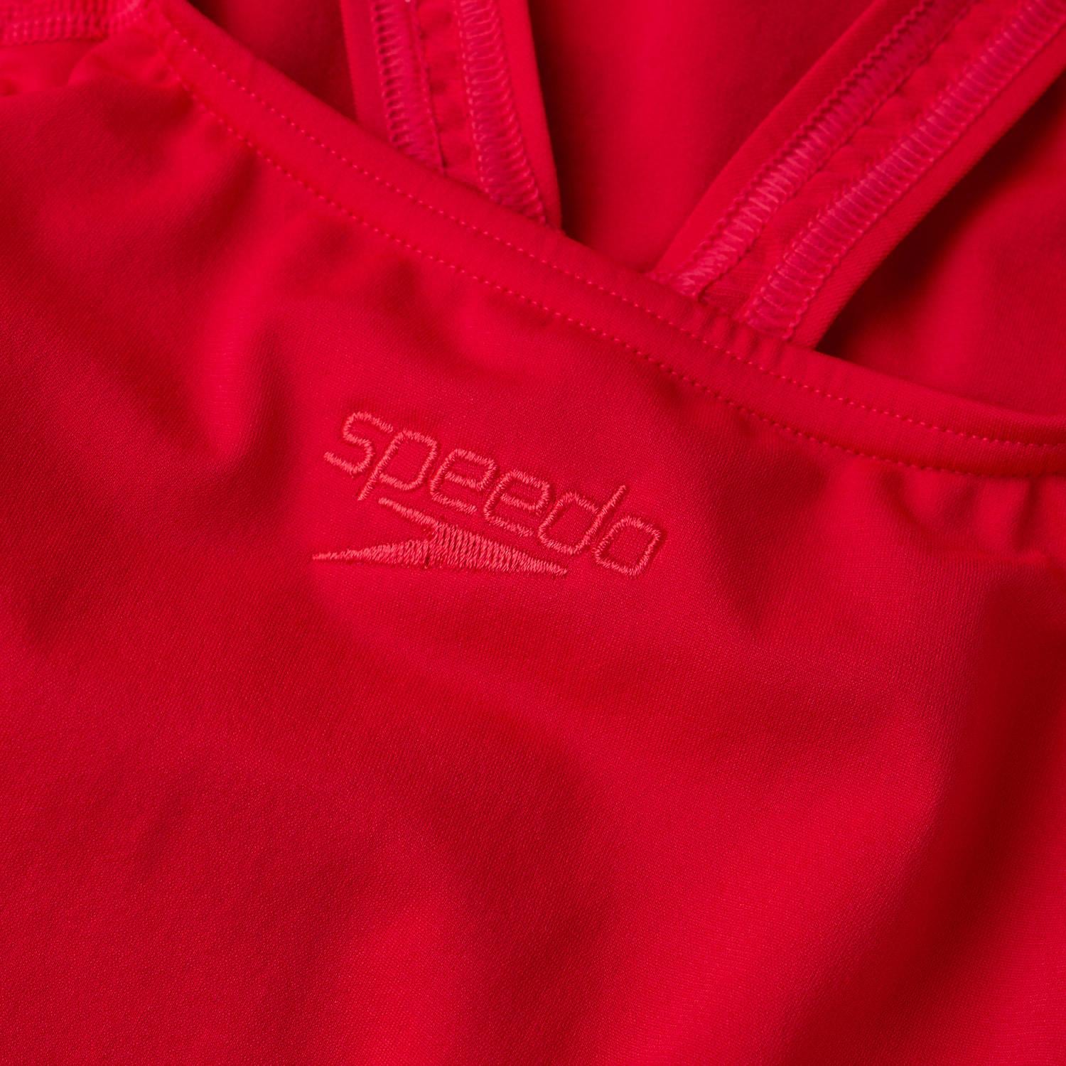 Speedo Eco Endurance Medalist  Kadın Kırmızı Mayo