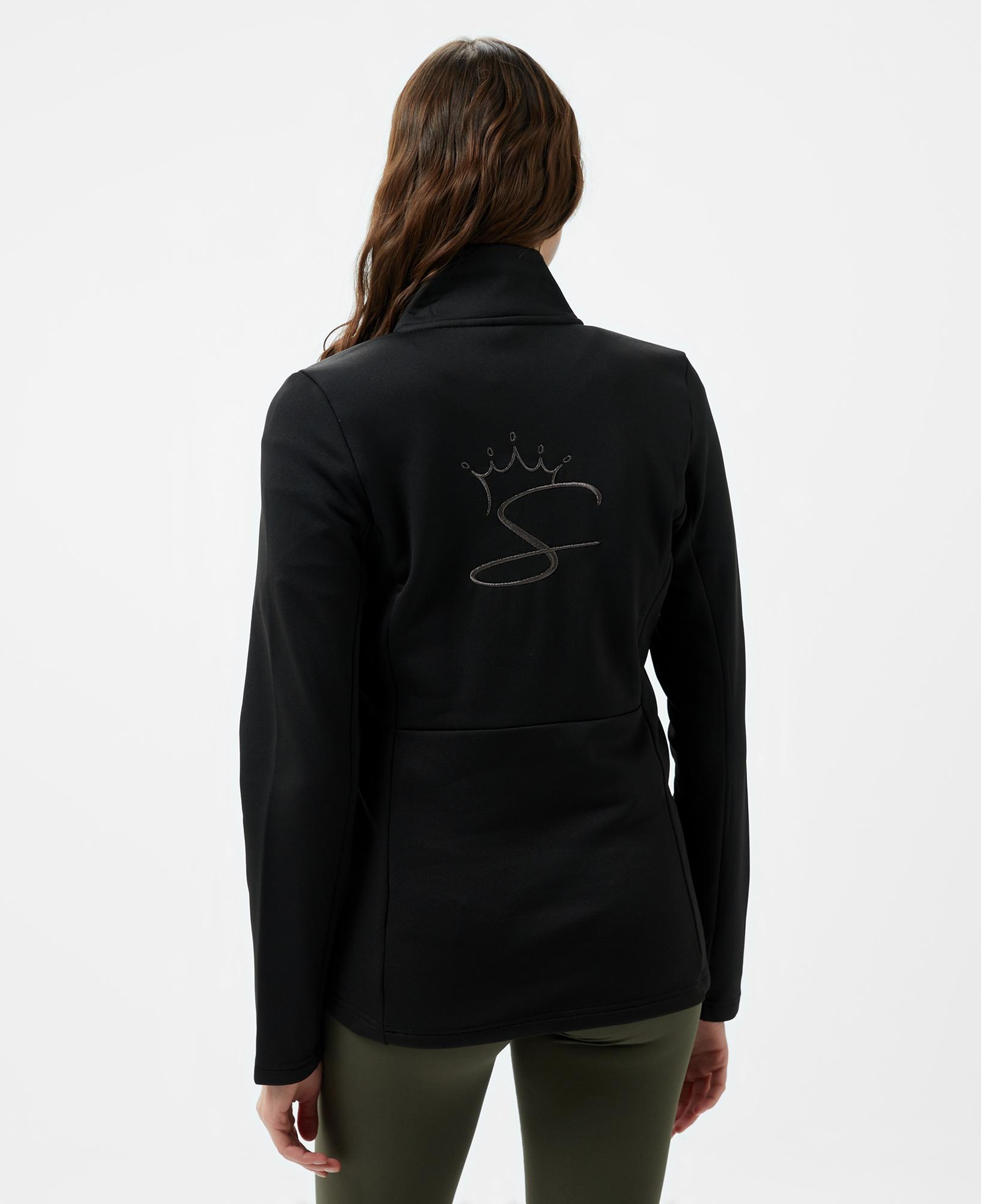 McKinley Samia Kadın Siyah Günlük Sweatshirt