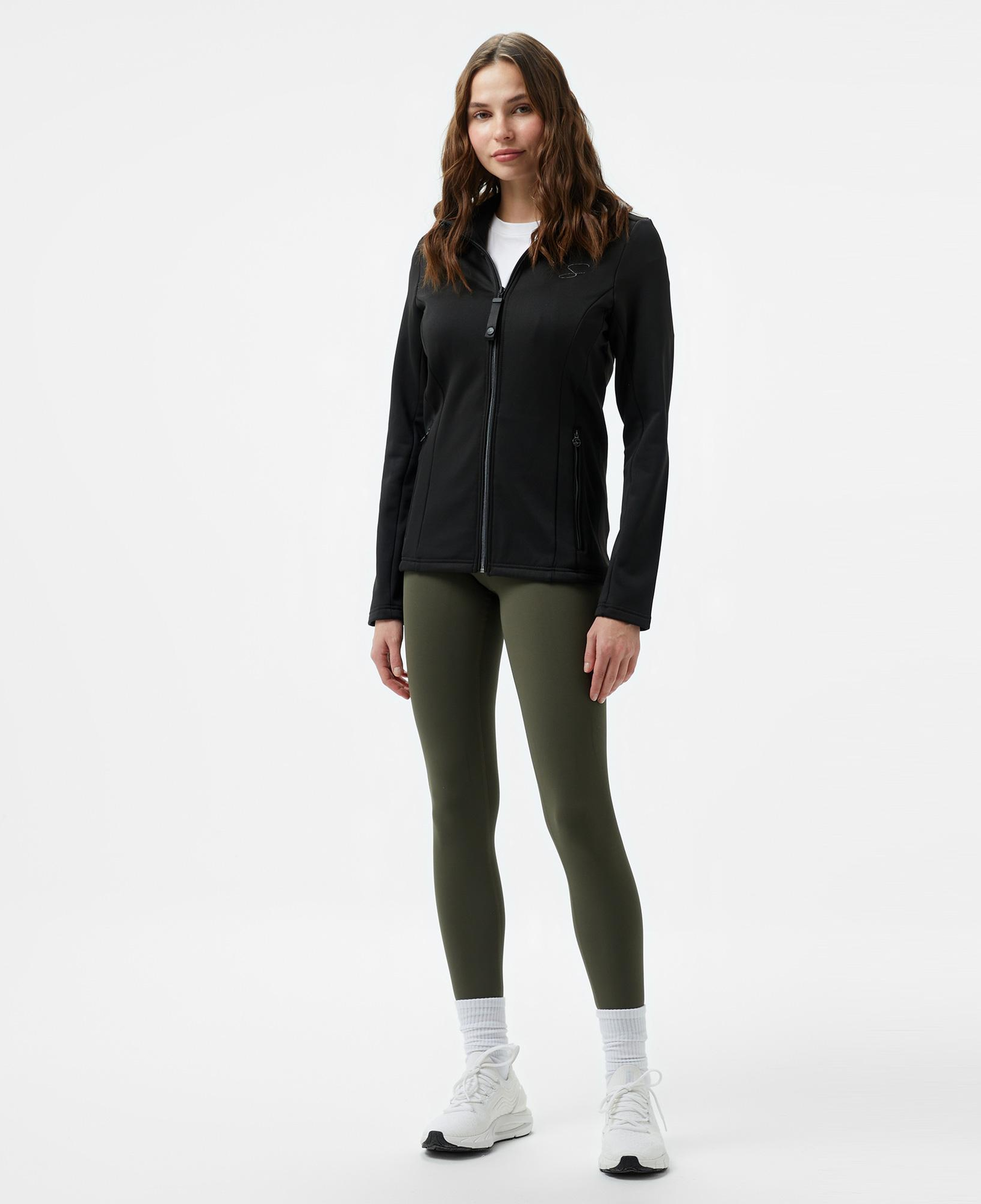 McKinley Samia Kadın Siyah Günlük Sweatshirt