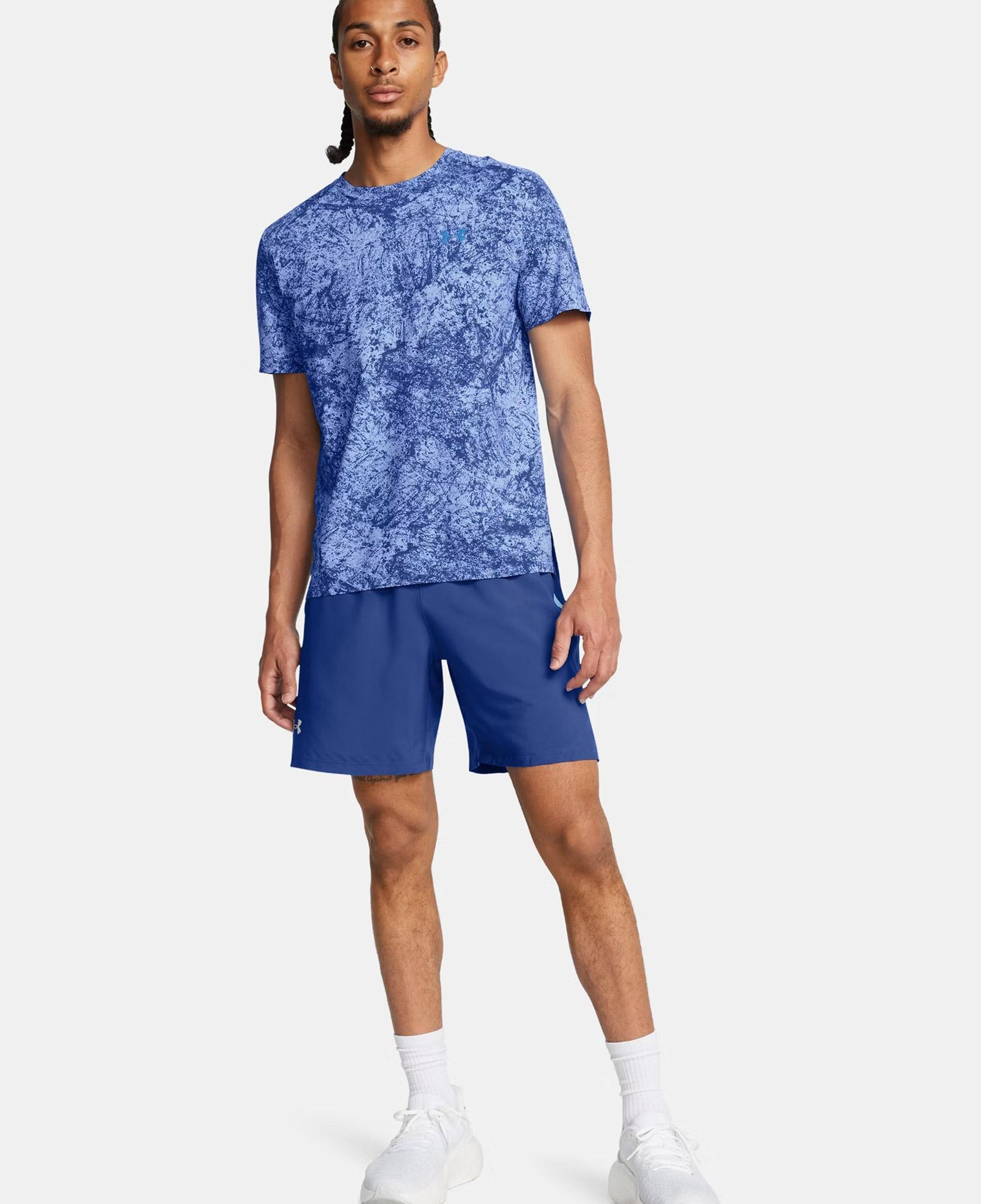 Under Armour Launch 7inch Erkek Lacivert Antrenman Şortu