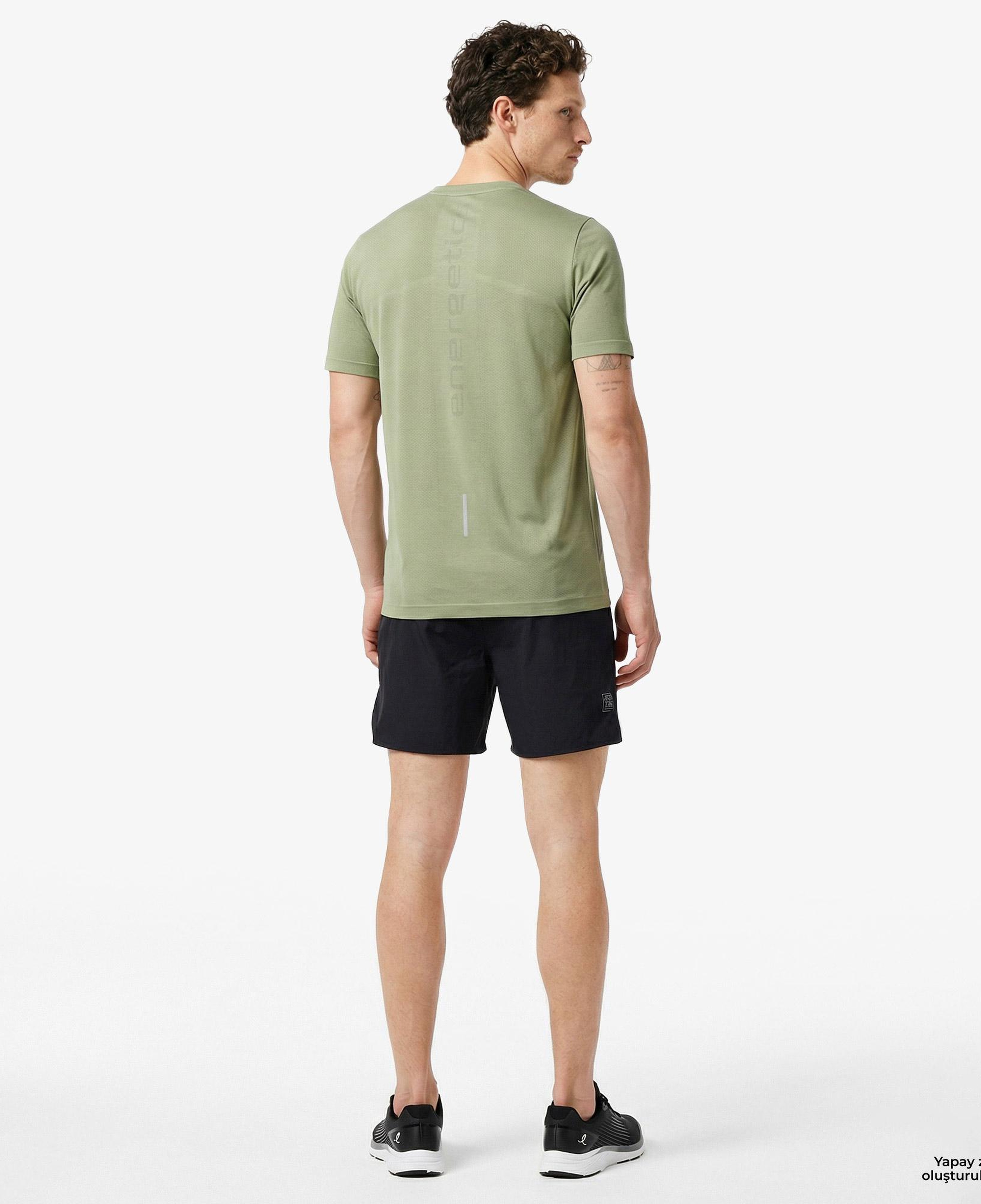 Energetics Tayeb Erkek Yeşil Antrenman T-Shirt