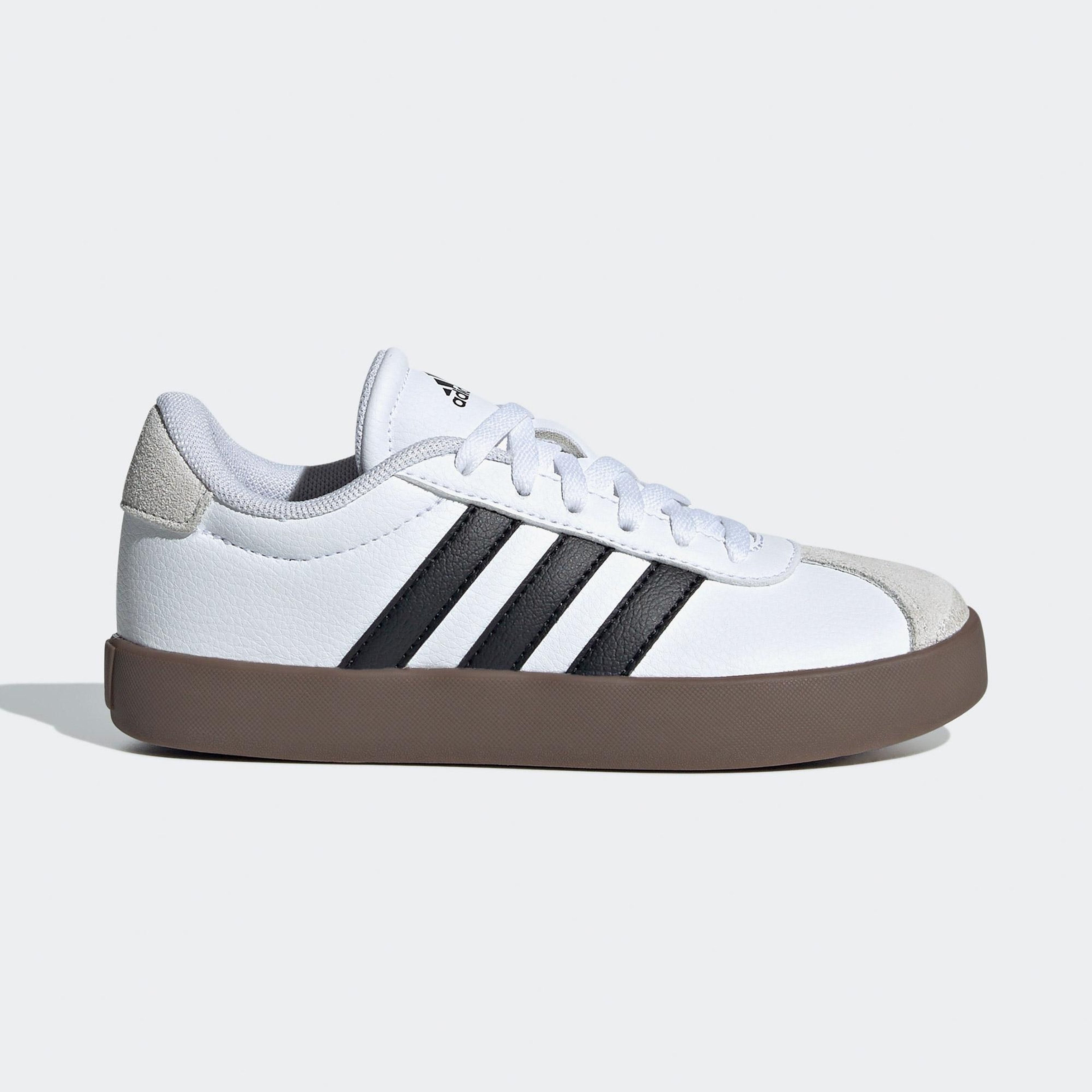 adidas VL Court 3 Çocuk Beyaz  Spor Ayakkabı