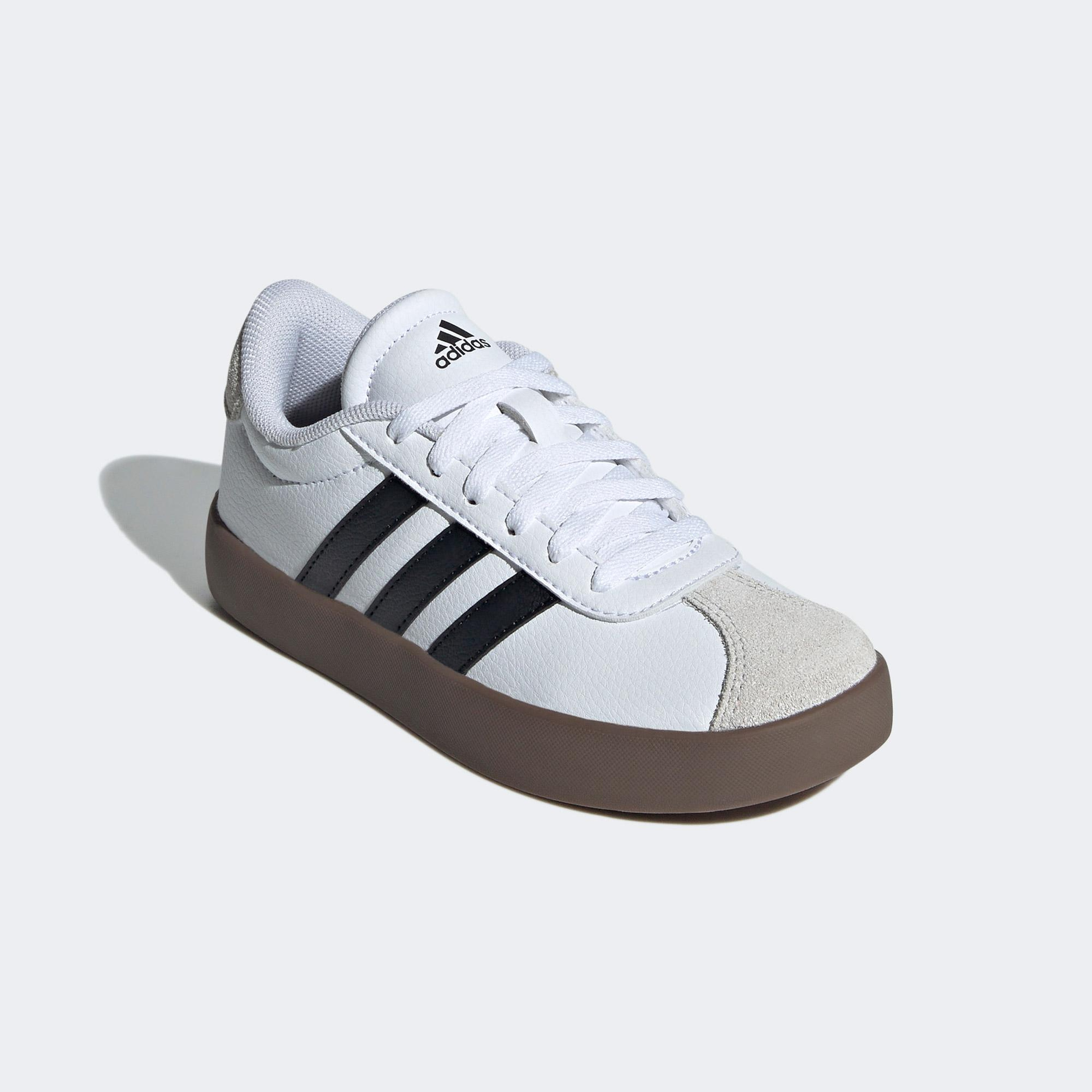 adidas VL Court 3 Çocuk Beyaz  Spor Ayakkabı