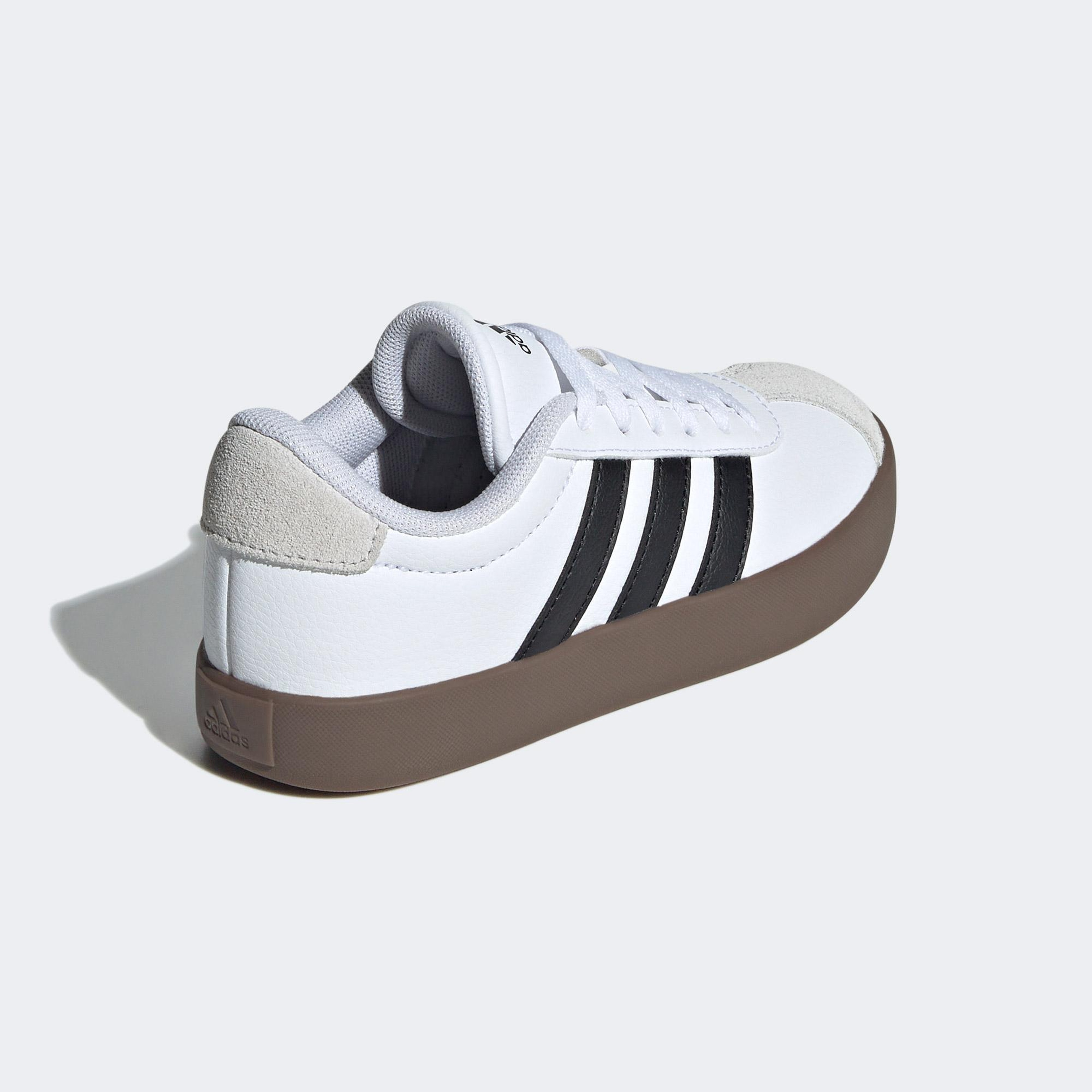 adidas VL Court 3 Çocuk Beyaz  Spor Ayakkabı