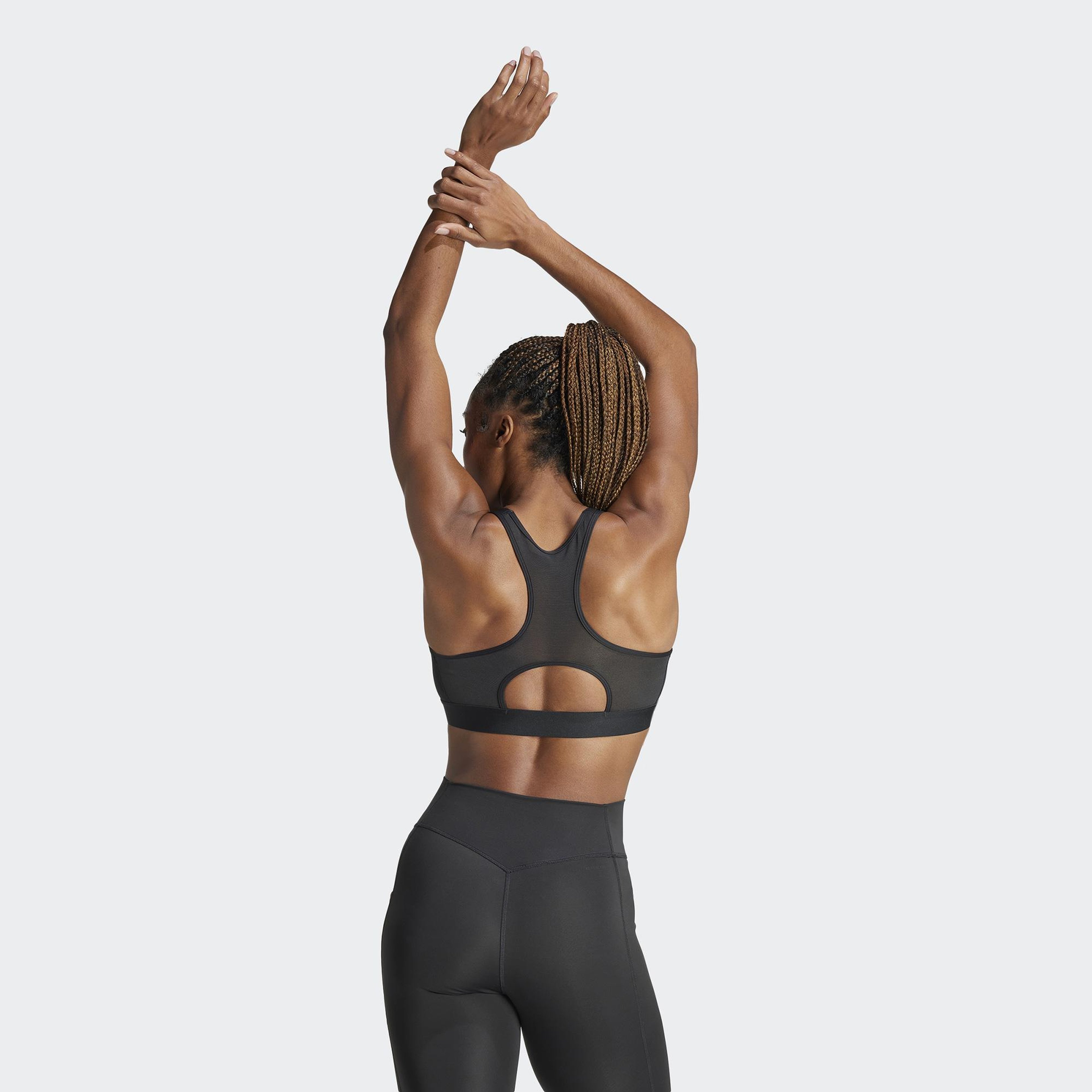 adidas Powerresponse Kadın Siyah Antrenman Bra