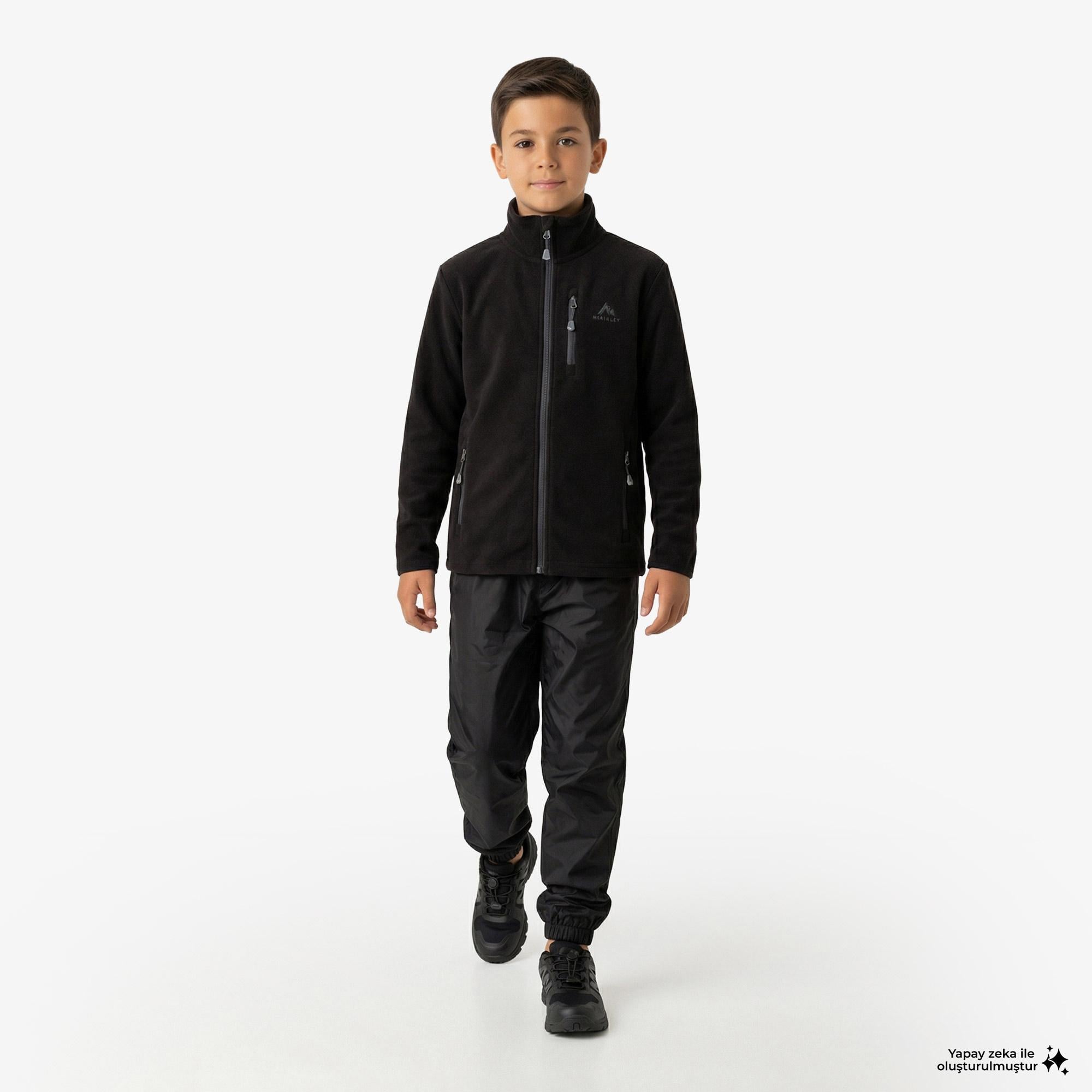 McKinley Longville III Jrs Çocuk Siyah Outdoor Pantolon