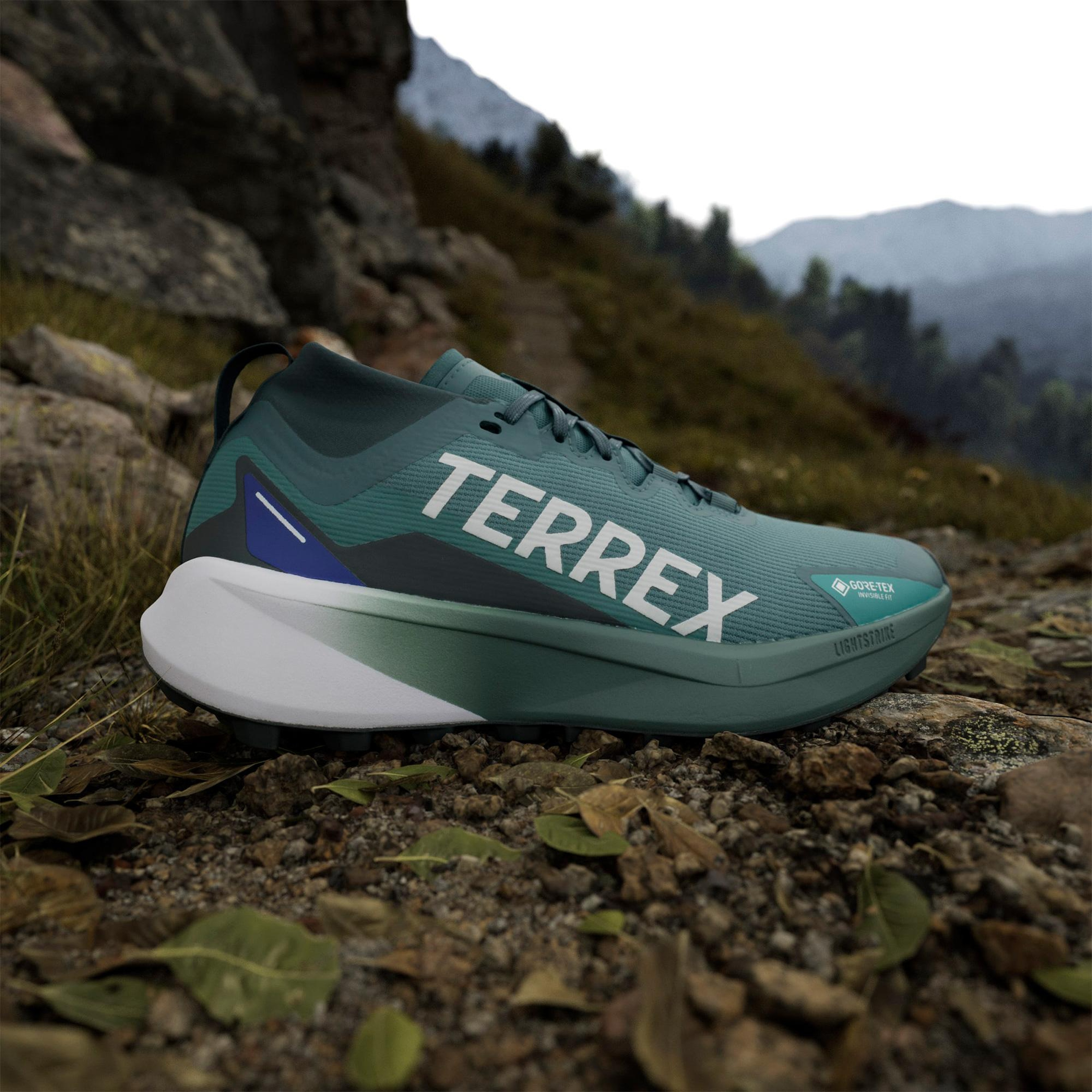 adidas Terrex Agravic Gore-Tex Erkek Yeşil Koşu Ayakkabısı
