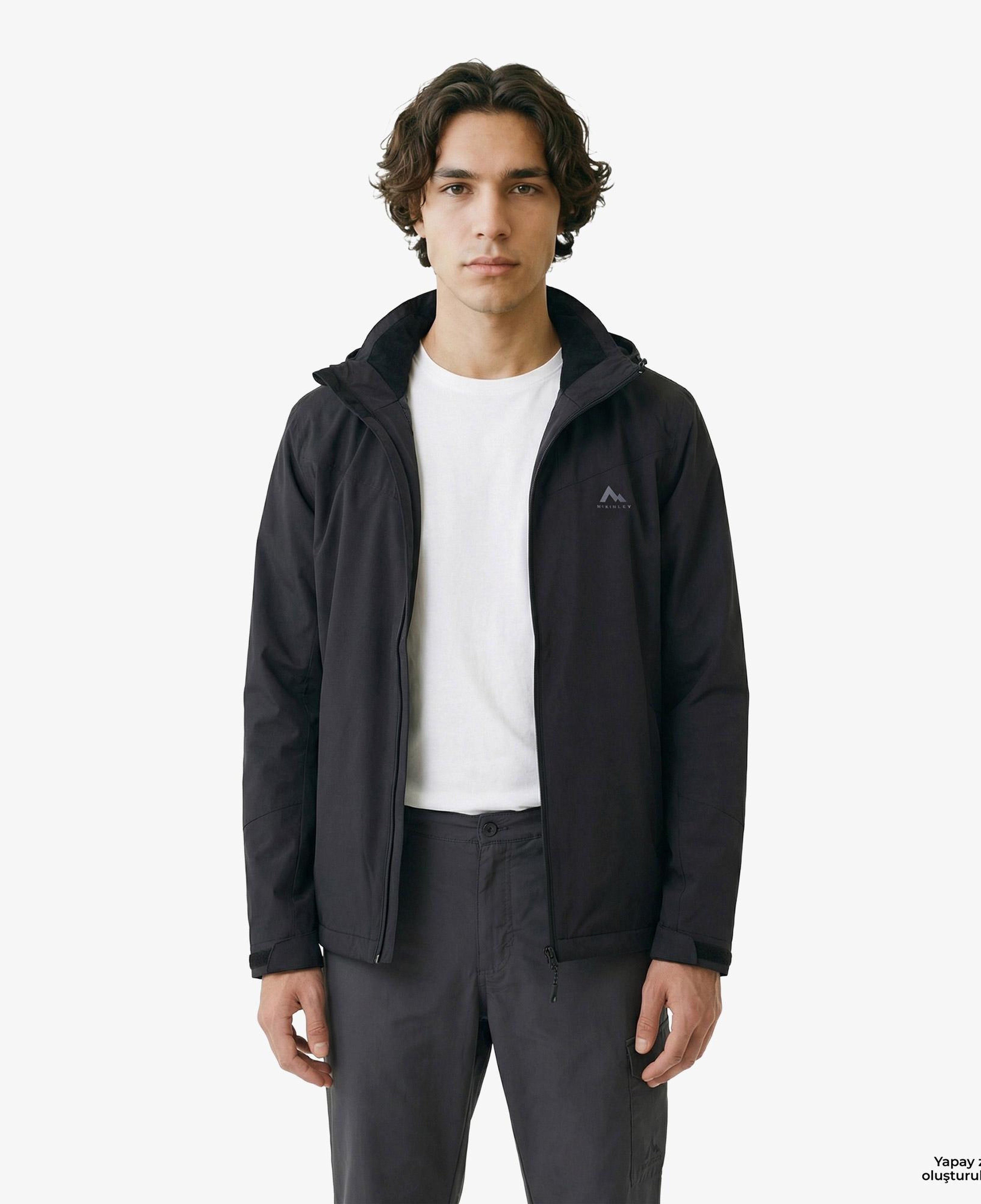 McKinley Tessi 3:1 II Erkek Siyah Outdoor Mont