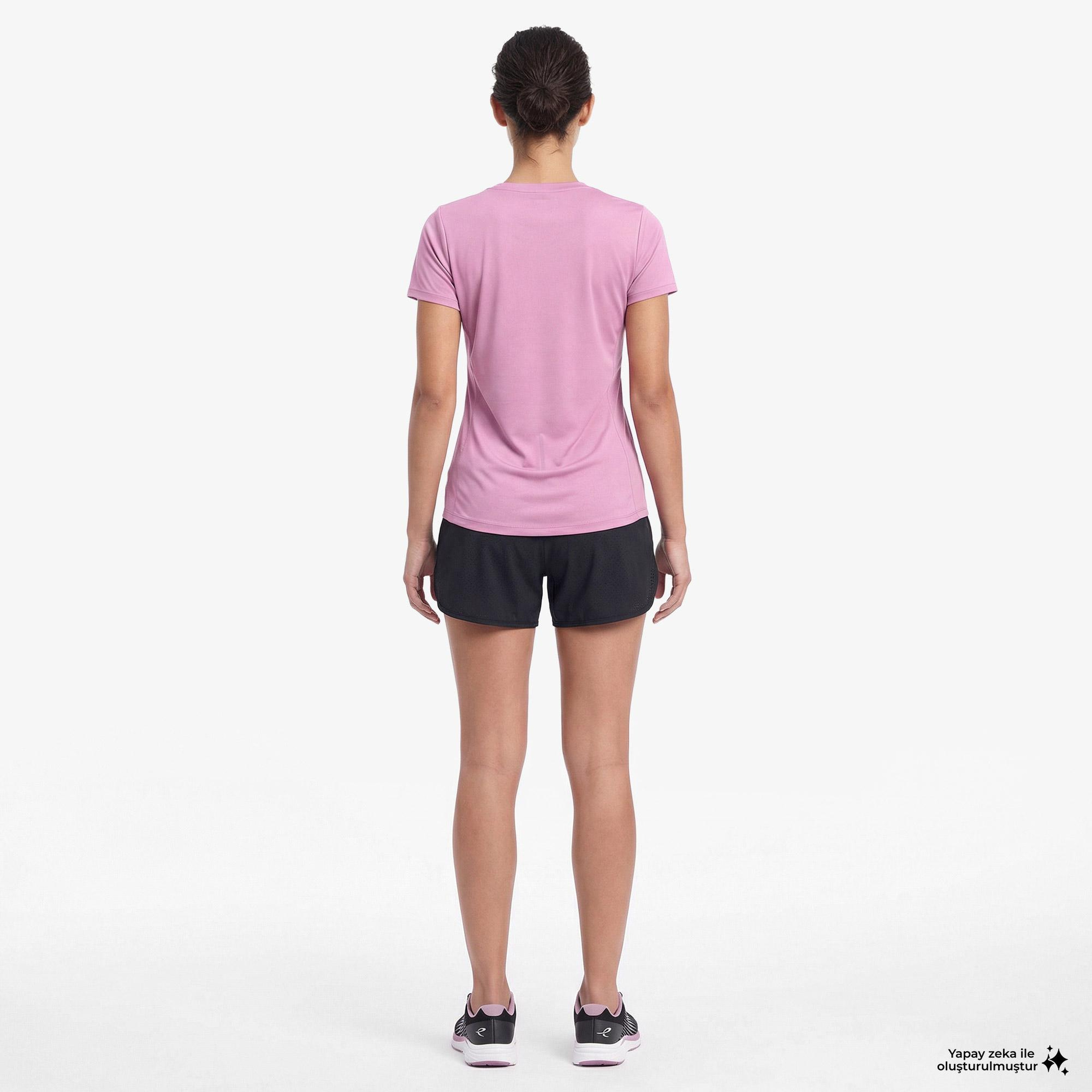 Energetics Maiva Iv Ss Kadın Pembe Koşu T-Shirt