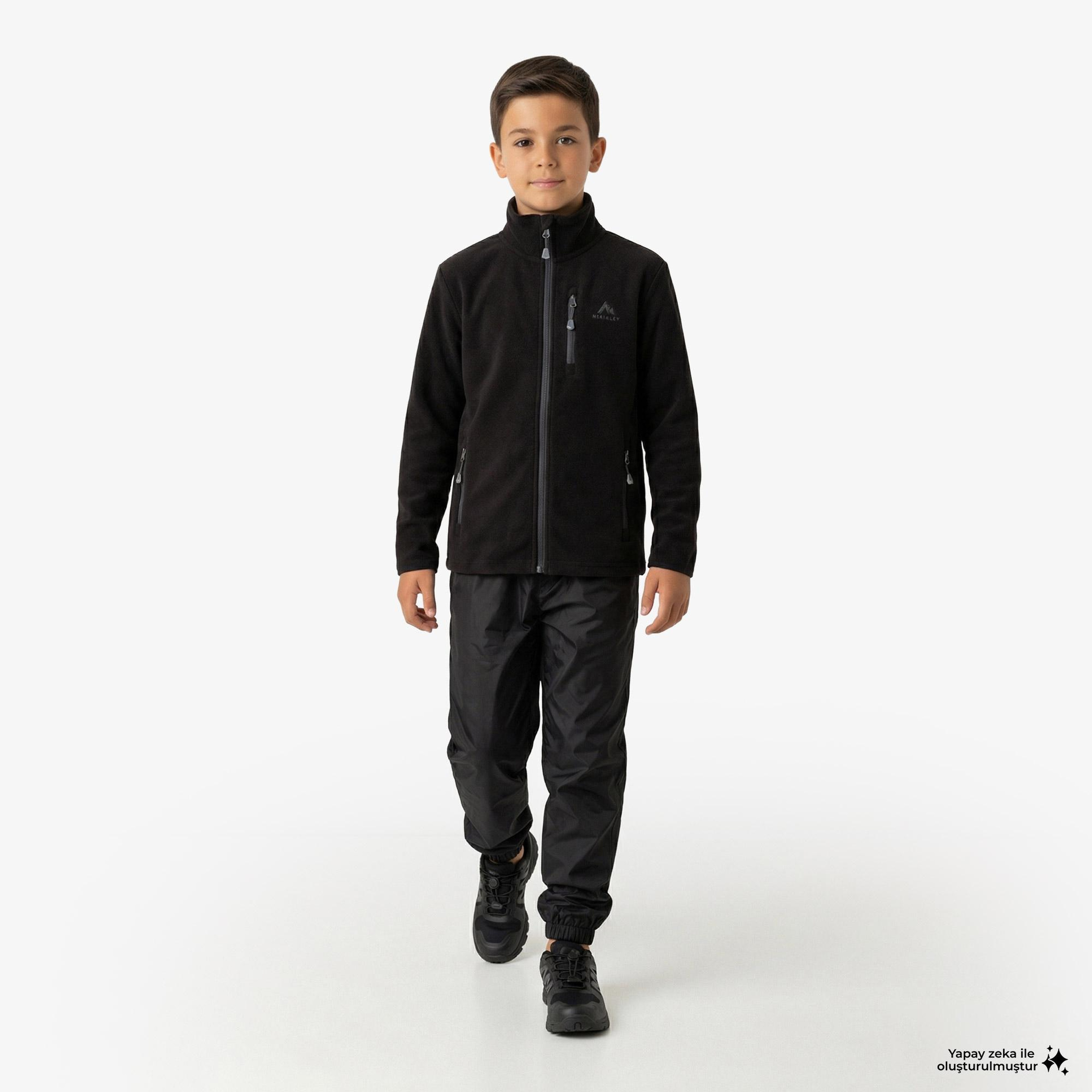 McKinley Coari Çocuk Siyah Outdoor Polar