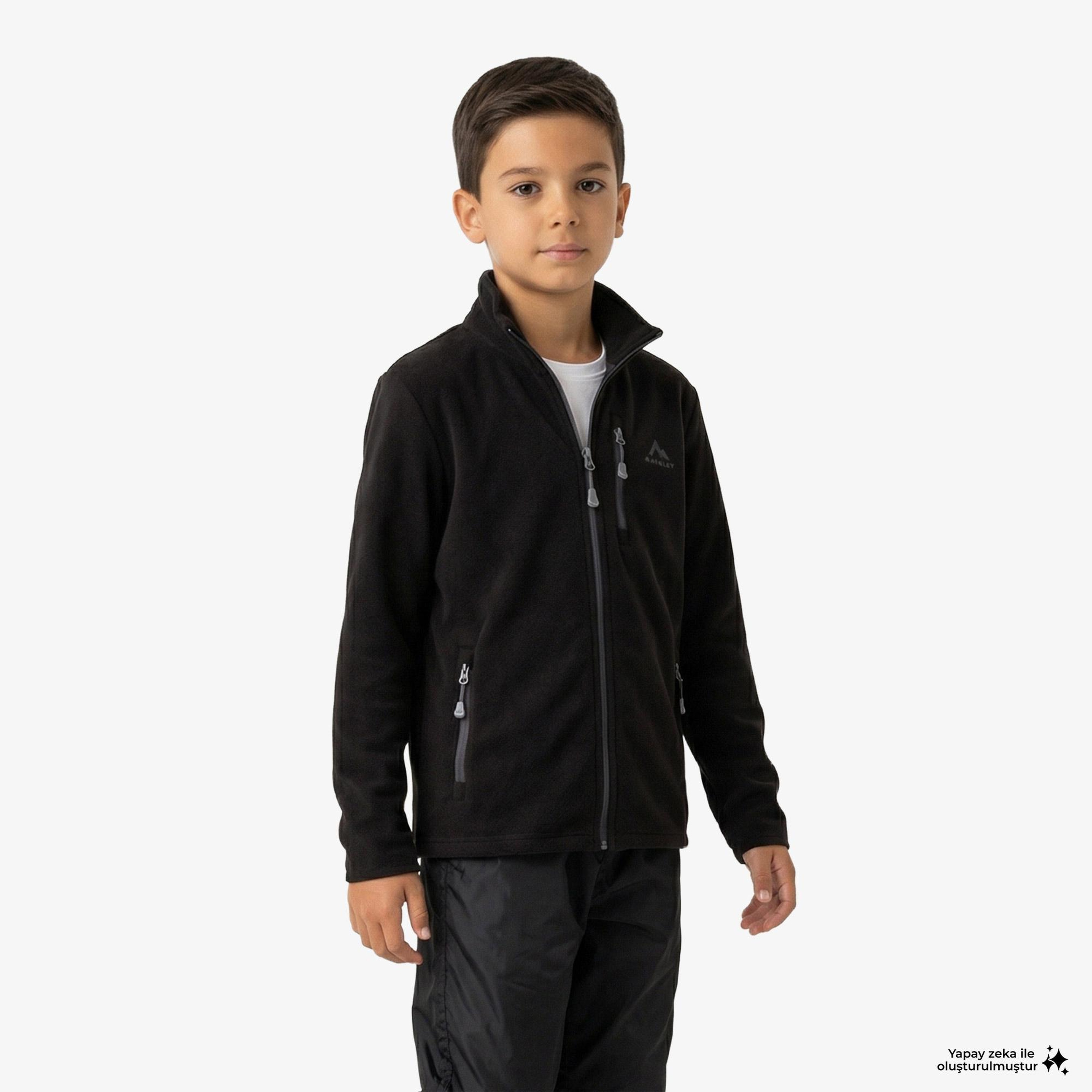 McKinley Coari Çocuk Siyah Outdoor Polar