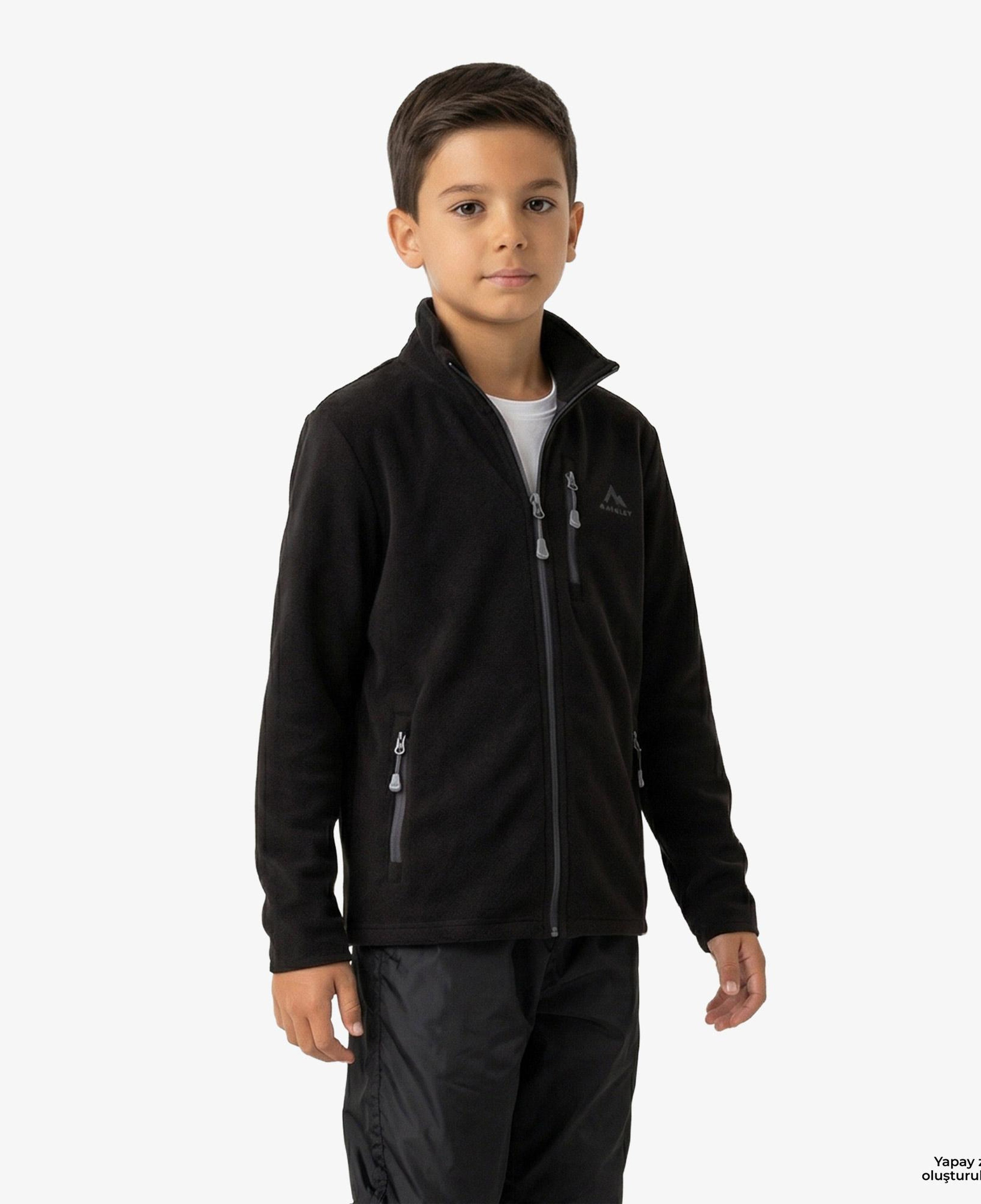 McKinley Coari Çocuk Siyah Outdoor Polar