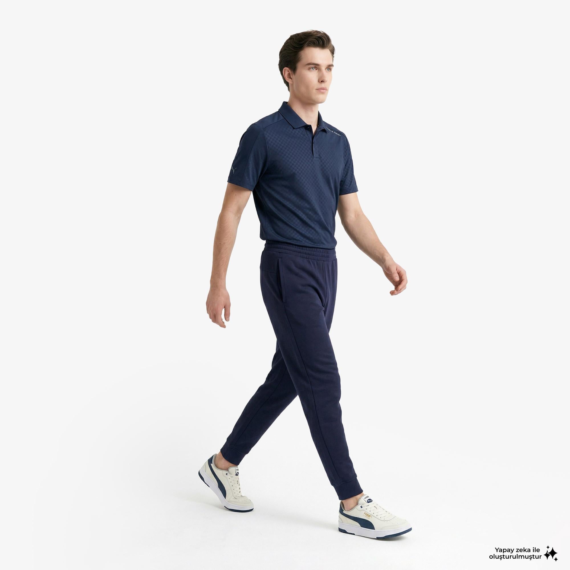 Puma Tad Ess French Terry Jogger Erkek Lacivert Antrenman Eşofman Altı