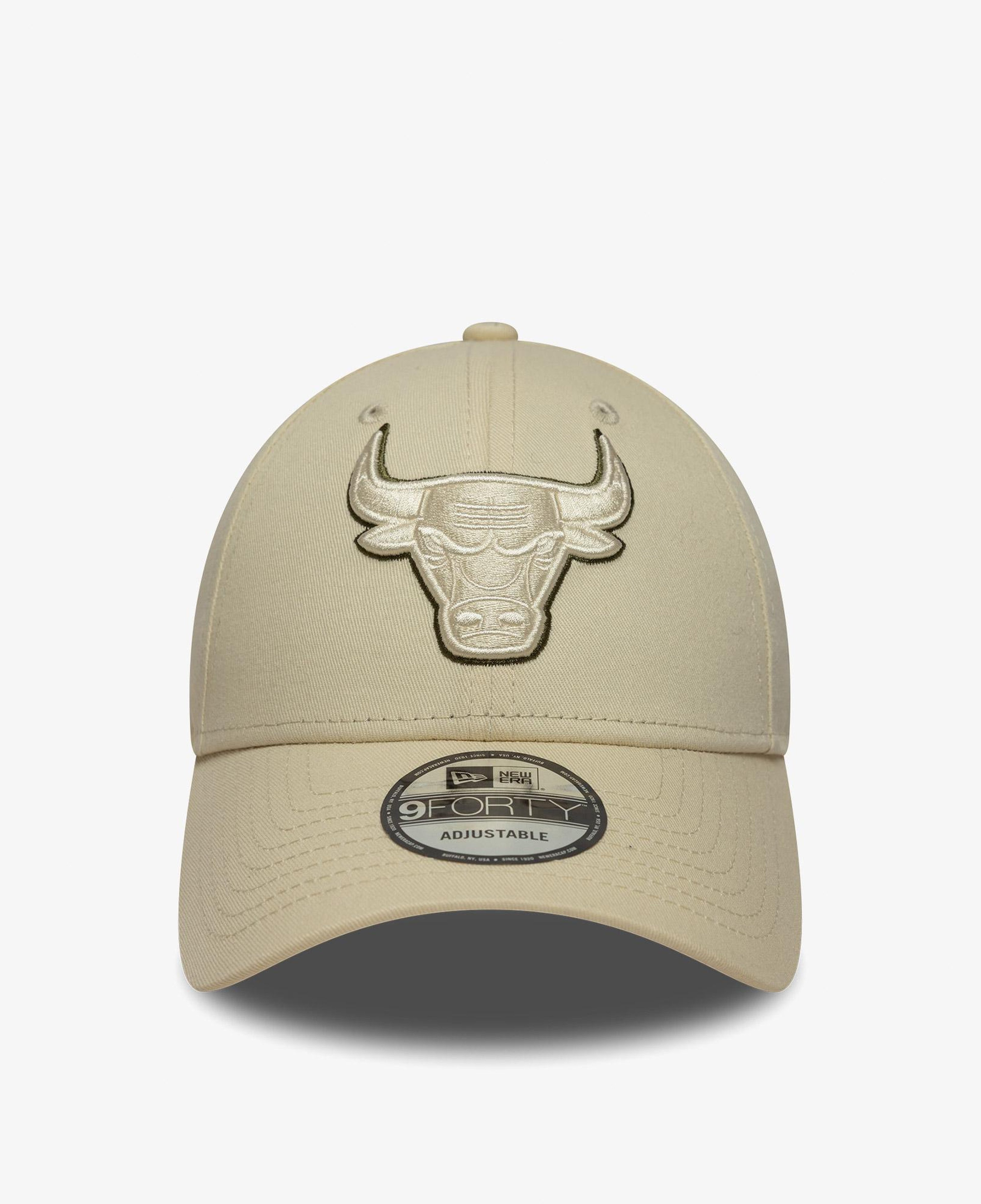 New Era Team Outline 9Forty Chicago Bulls Unisex Bej Şapka