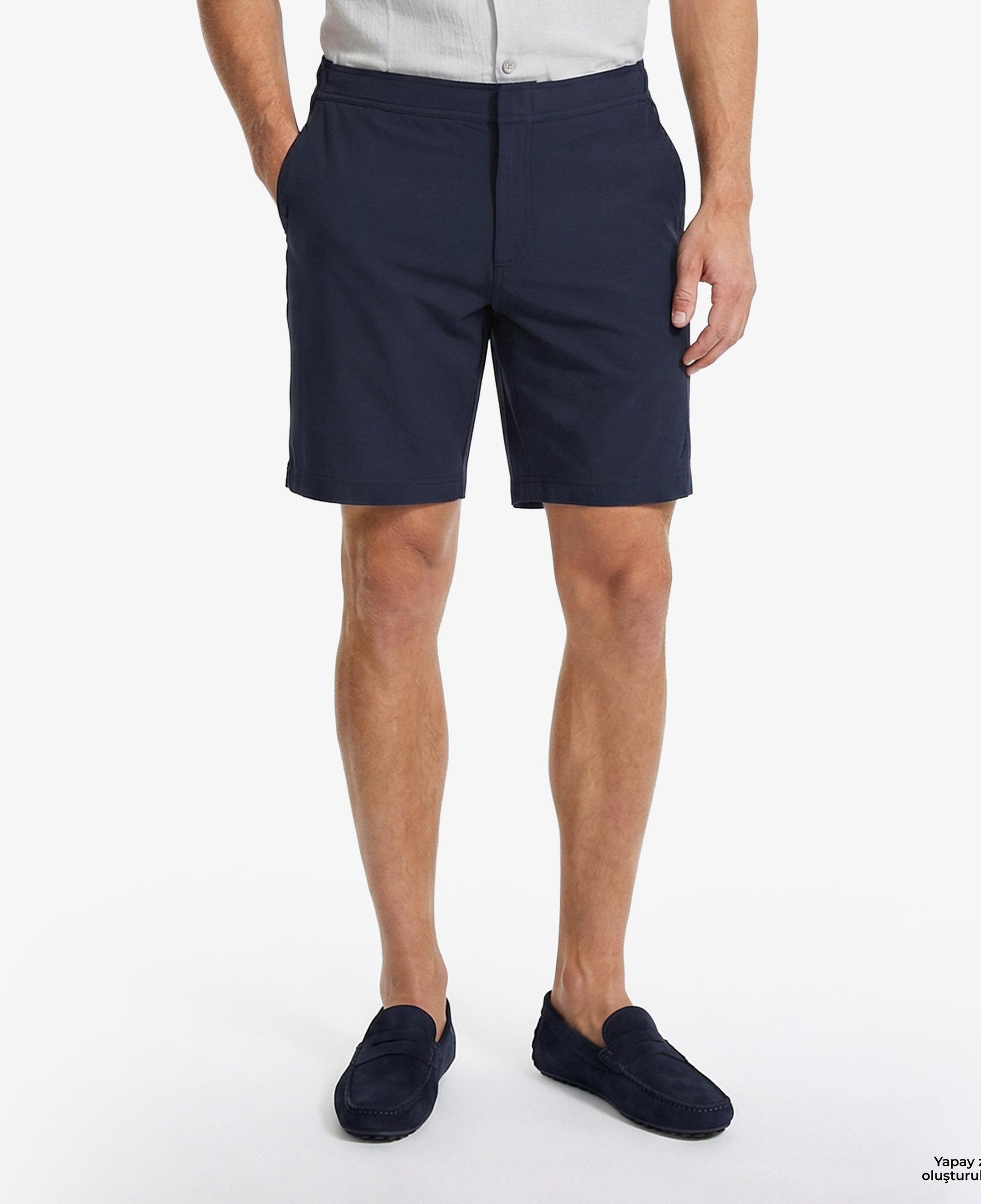 Nautica Erkek Lacivert Regular Fit Deniz Şortu