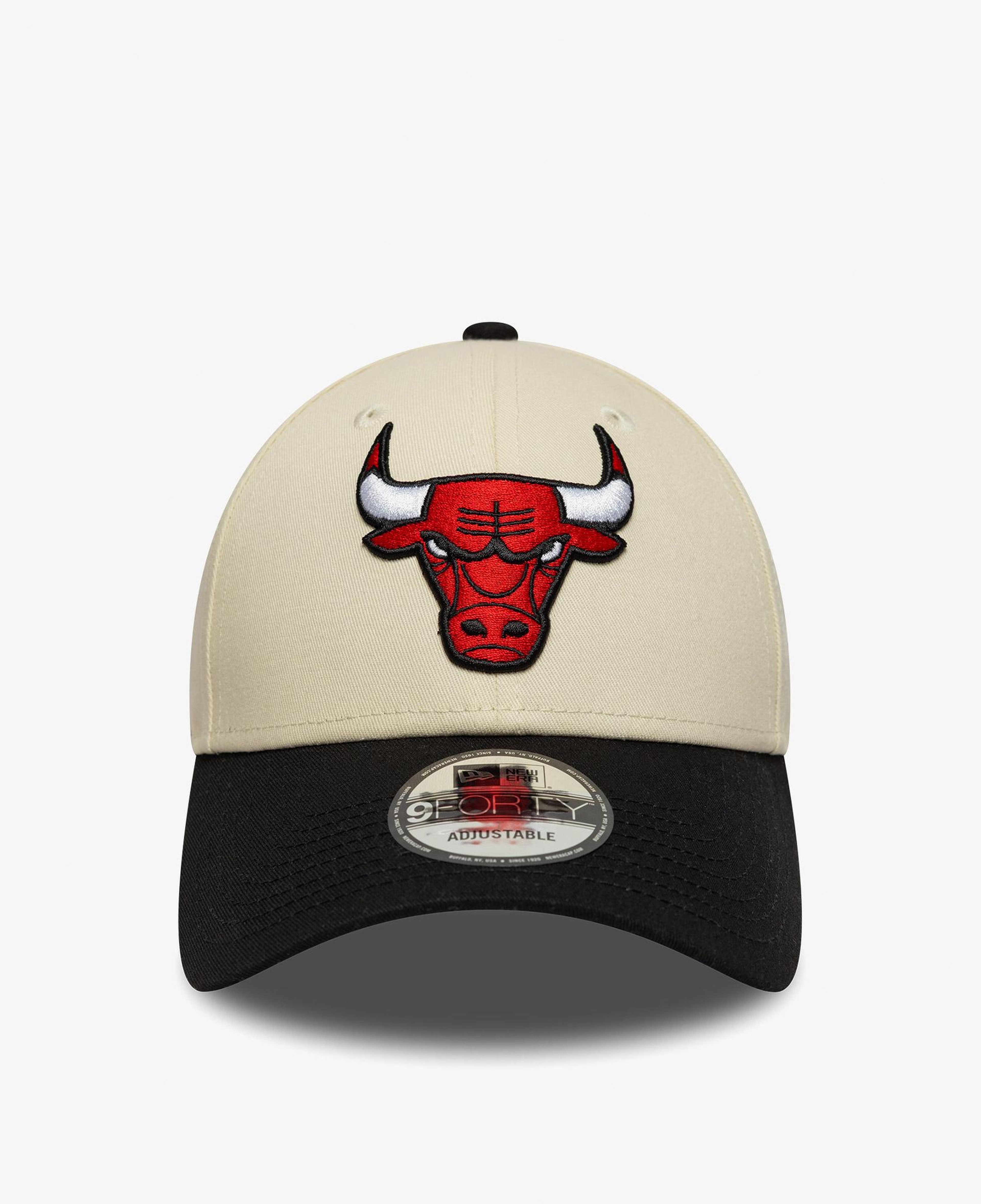 New Era Nba Colourblock 9Forty Chicago Bulls Unisex Bej Şapka