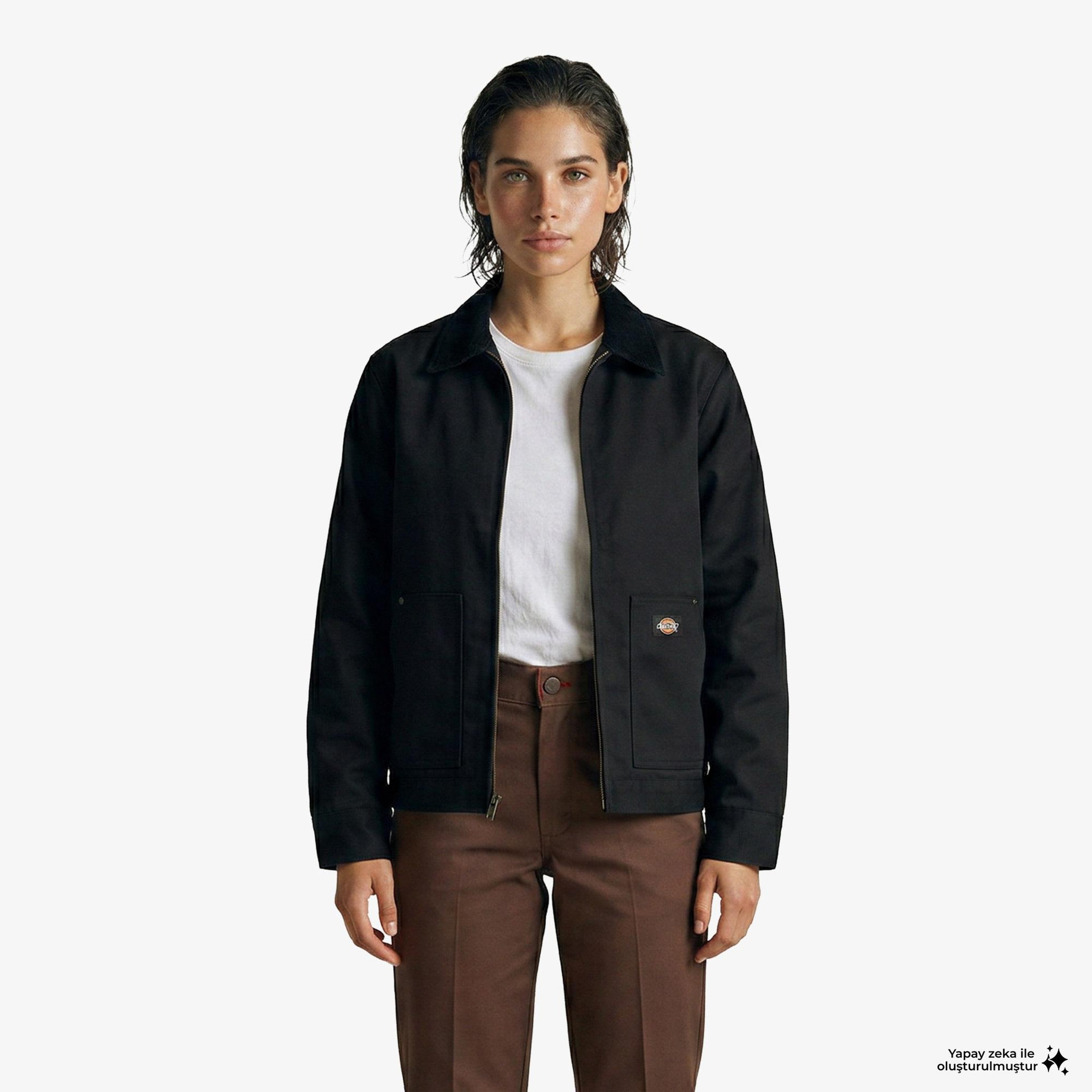 Dickies Union Barn Kadın Siyah Ceket