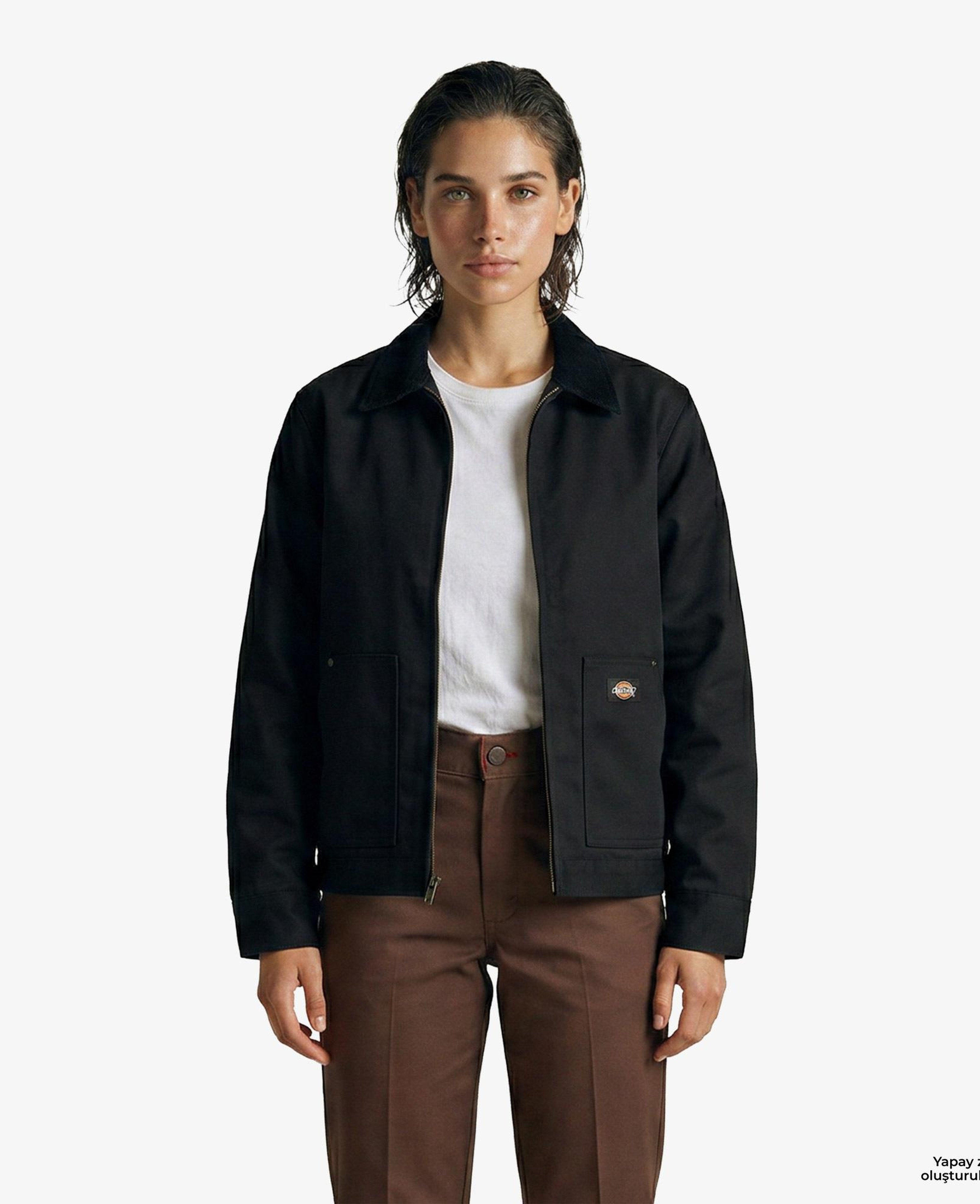 Dickies Union Barn Kadın Siyah Ceket