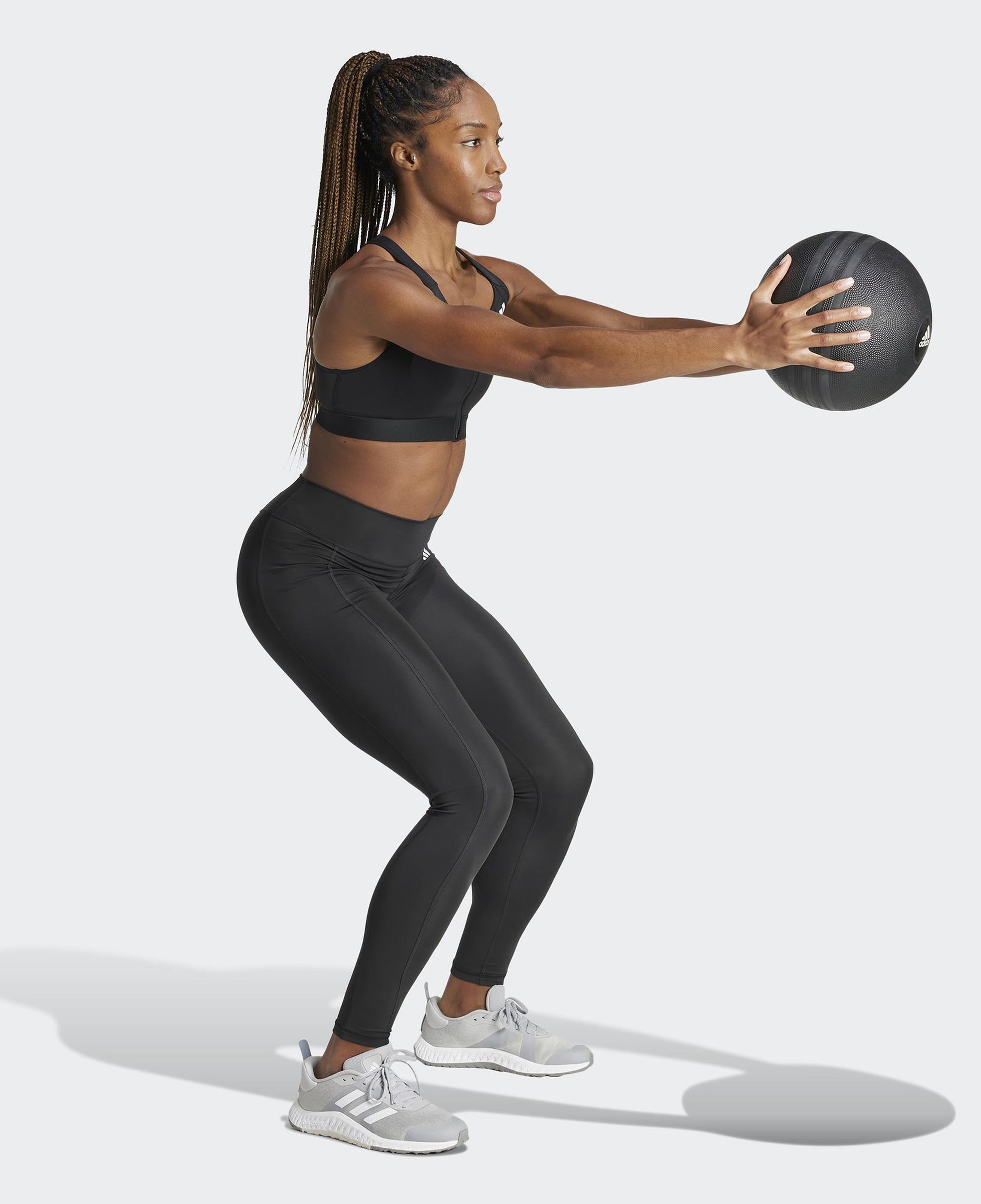 adidas Powerresponse Kadın Siyah Antrenman Bra