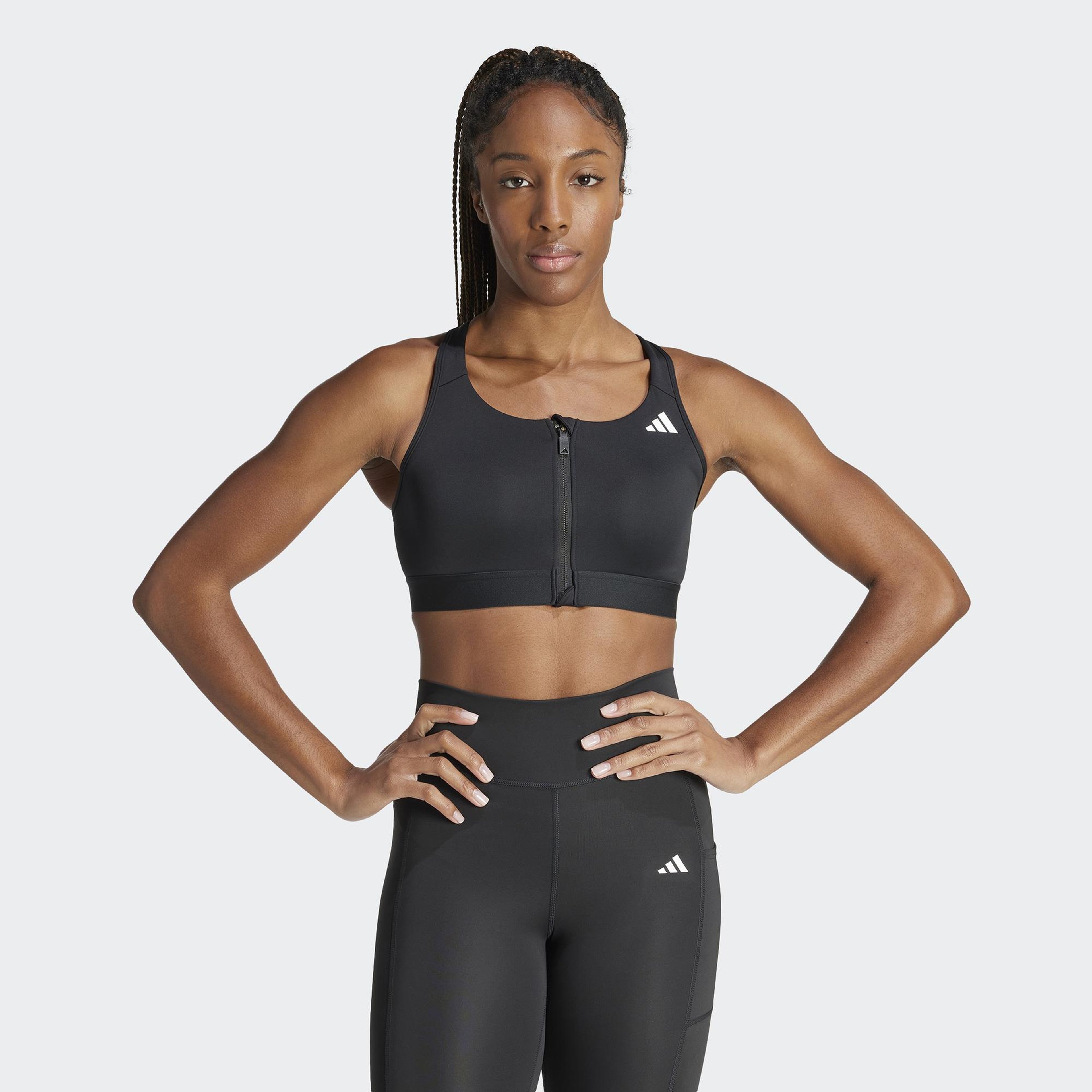 adidas Powerresponse  Kadın Siyah Antrenman Bra