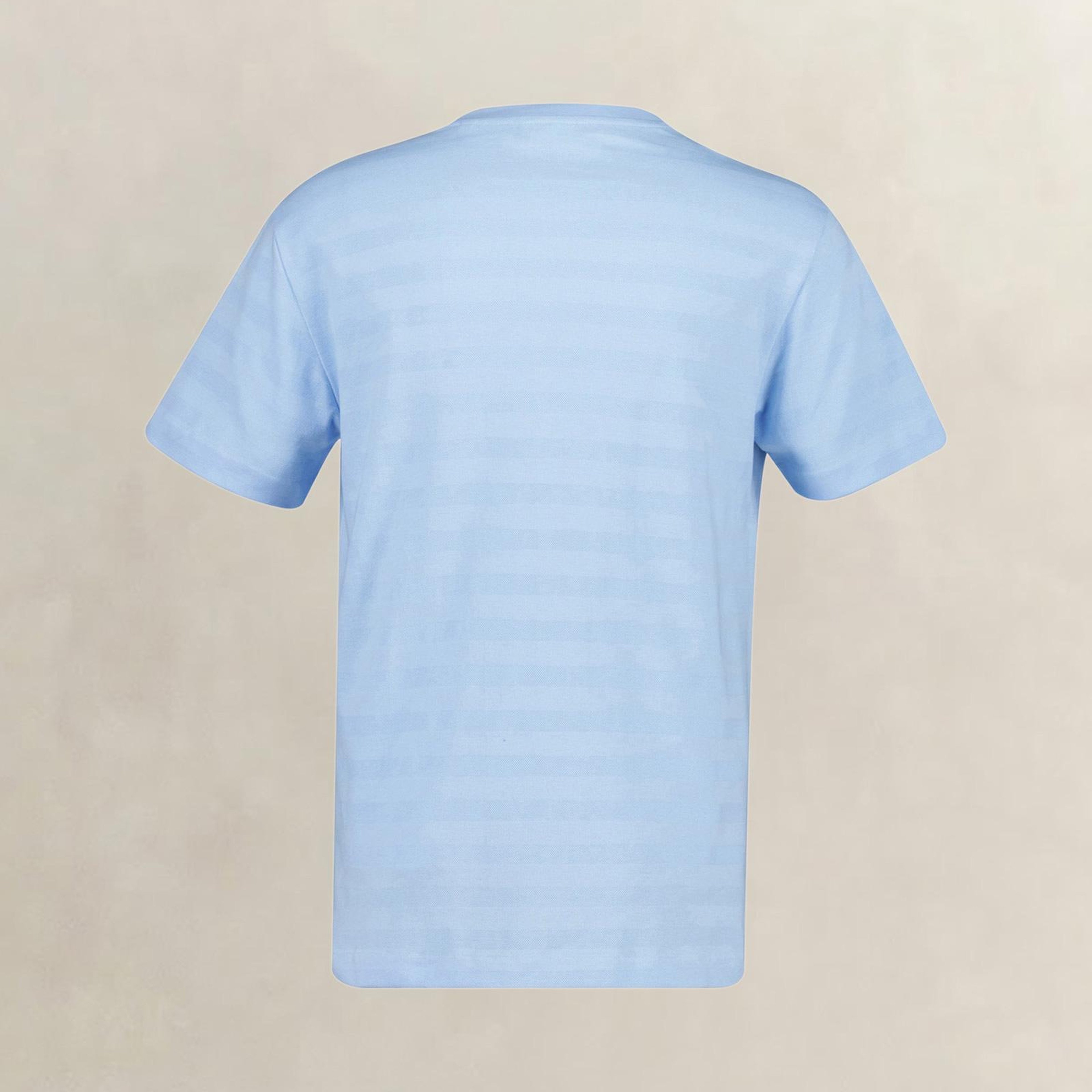 GANT Erkek Mavi Bisiklet Yaka Regular Fit T-Shirt