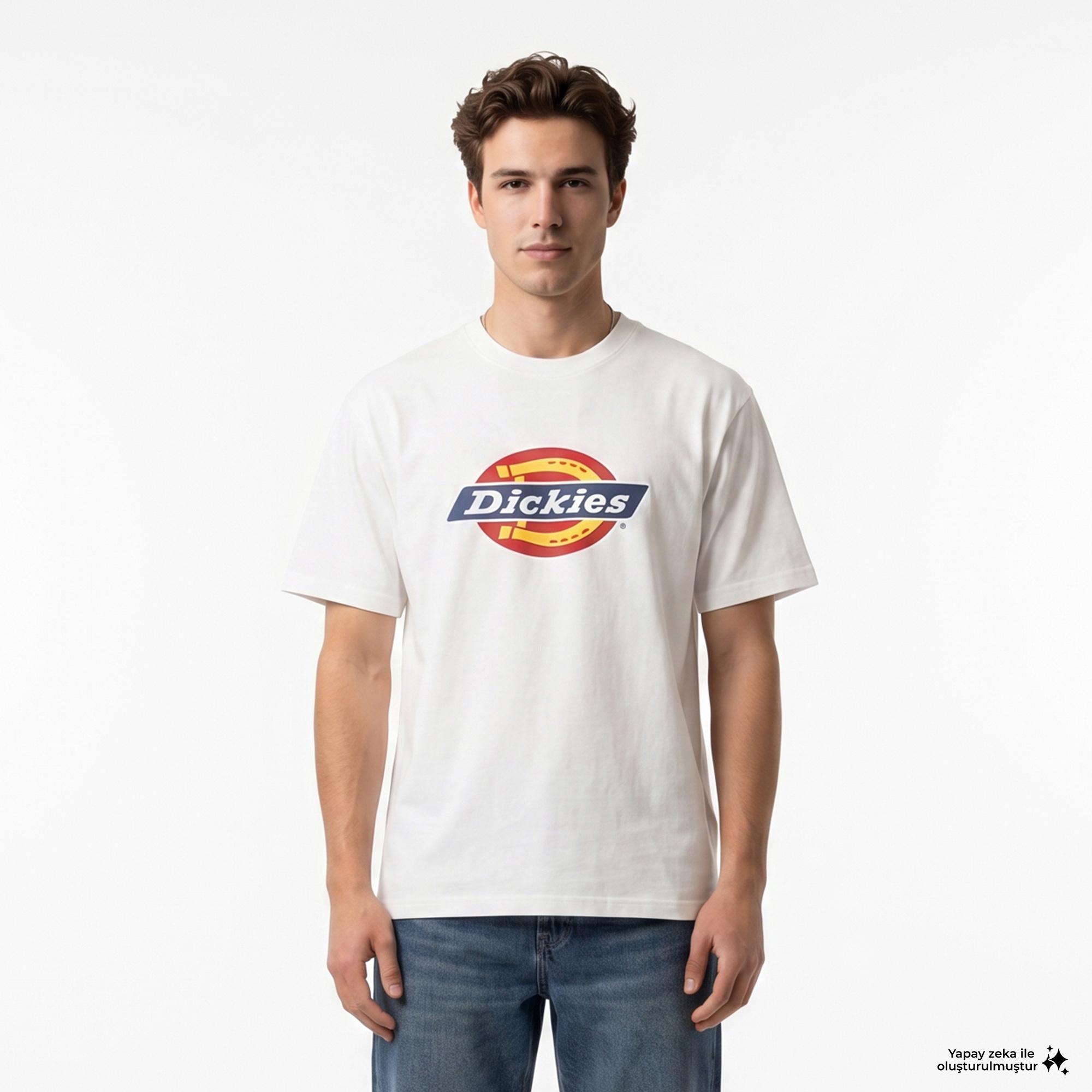 Dickies Icon Erkek Beyaz T-Shirt