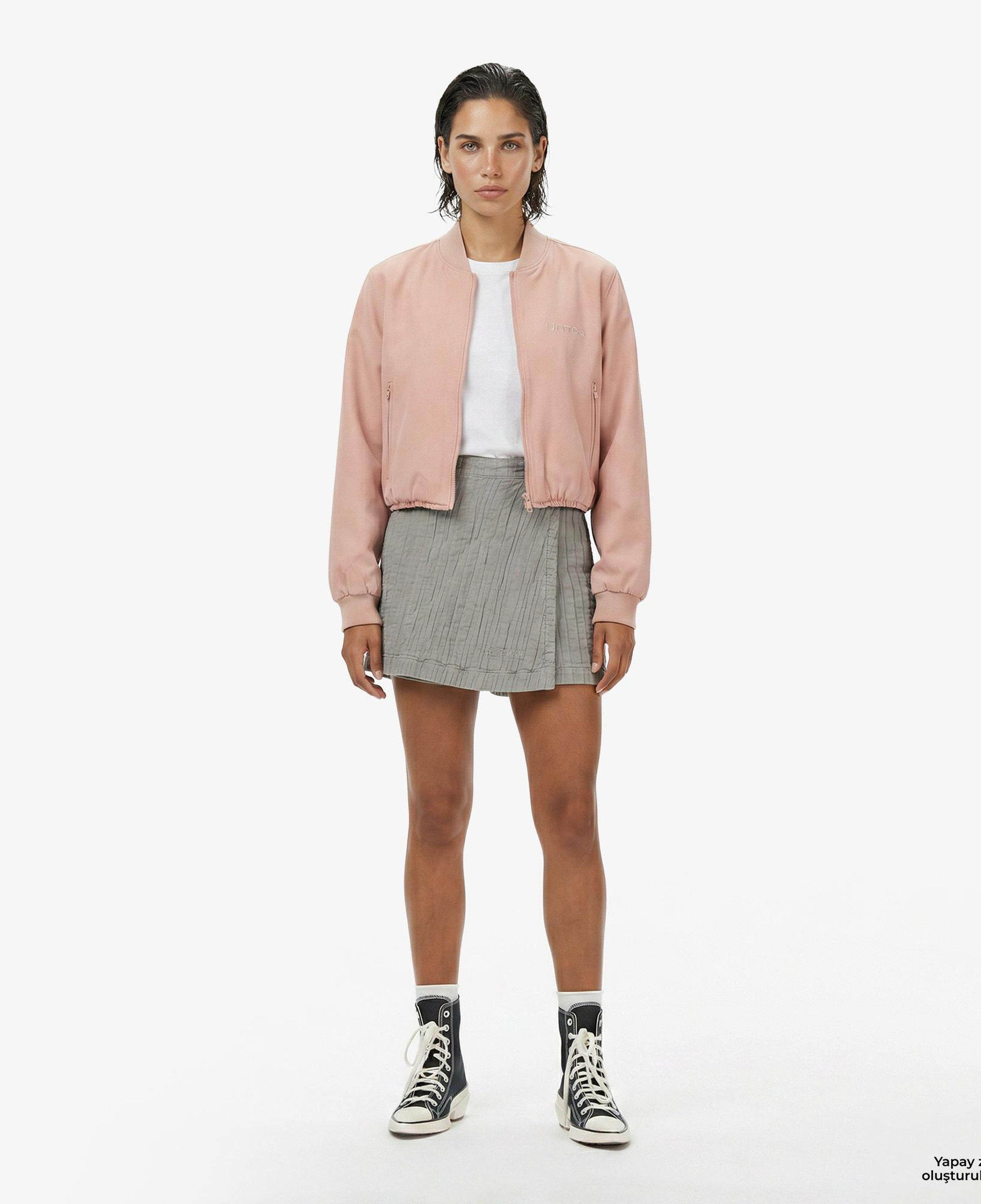 UNITED4 Regular Fit Kadın Pembe Ceket