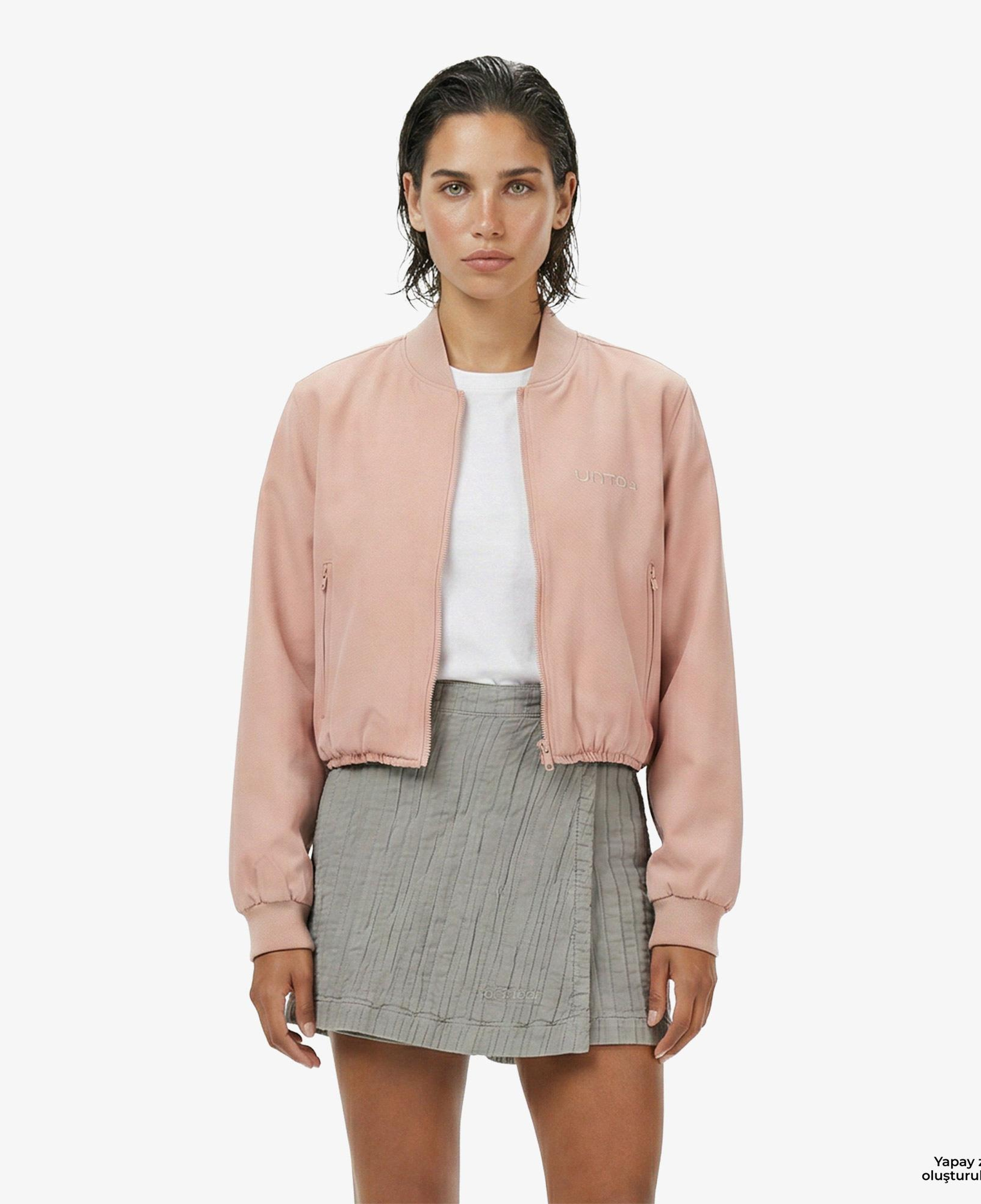 UNITED4 Regular Fit Kadın Pembe Ceket