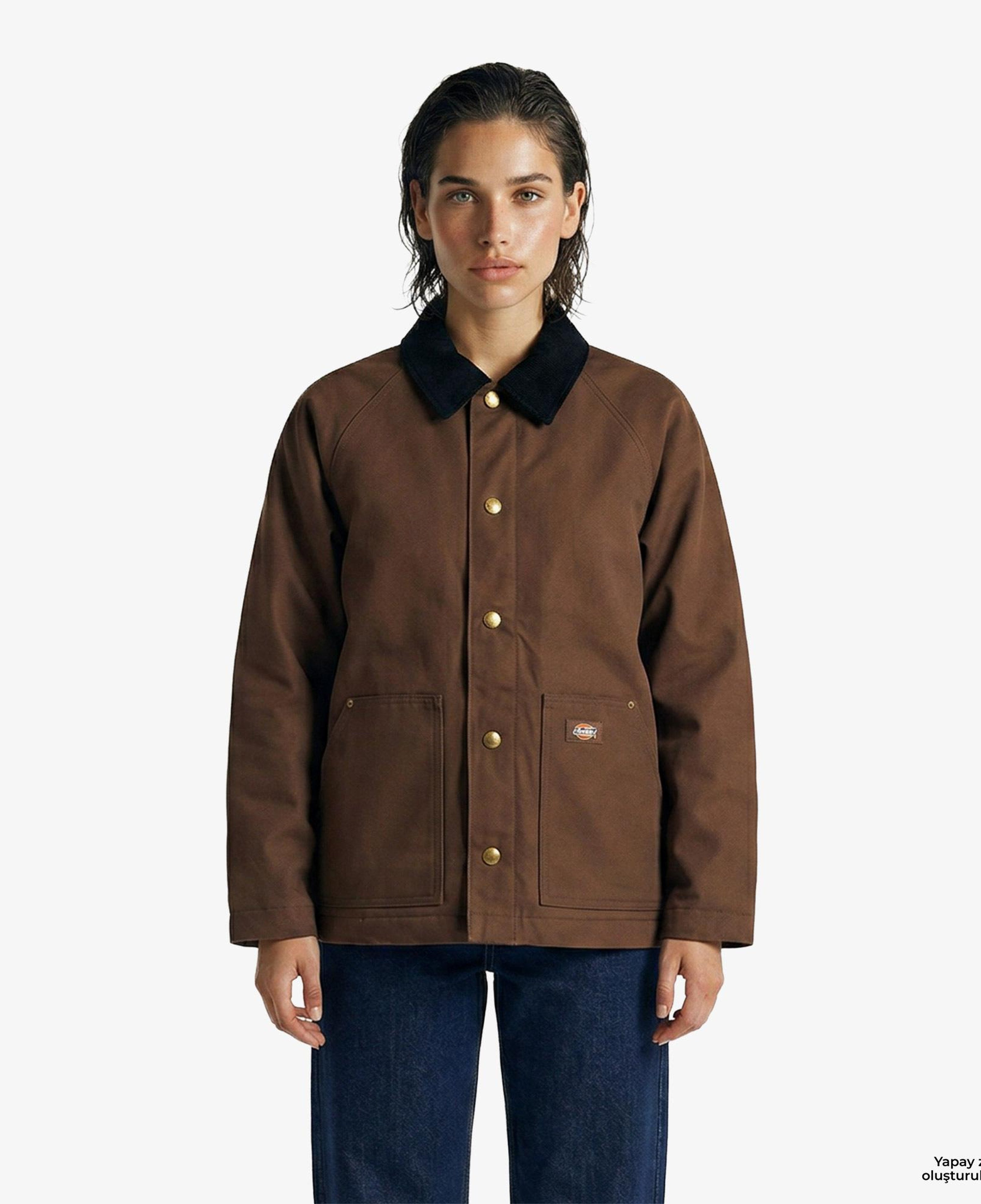 Dickies Union Barn Kadın Kahverengi Ceket
