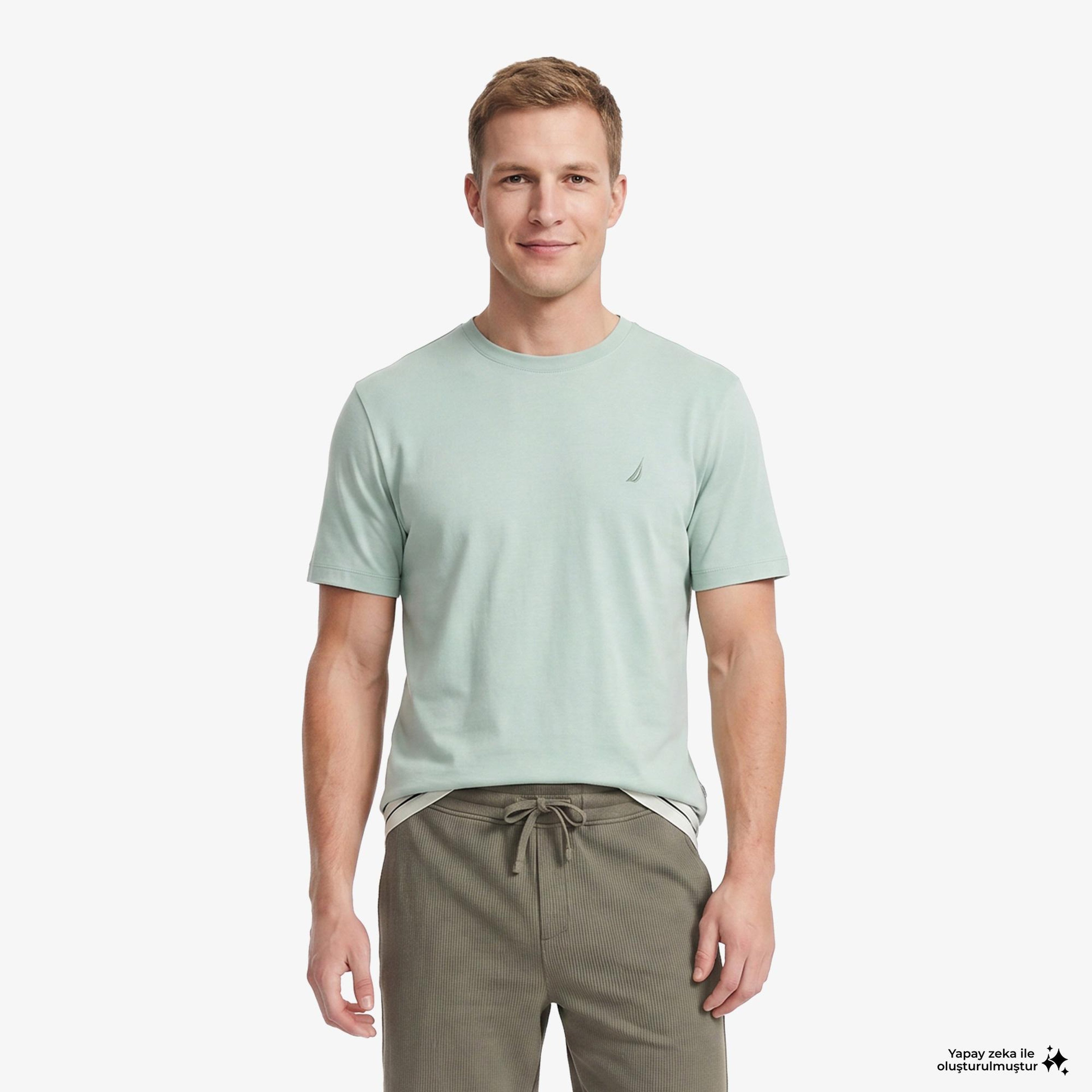 Nautica Erkek Yeşil T-Shirt