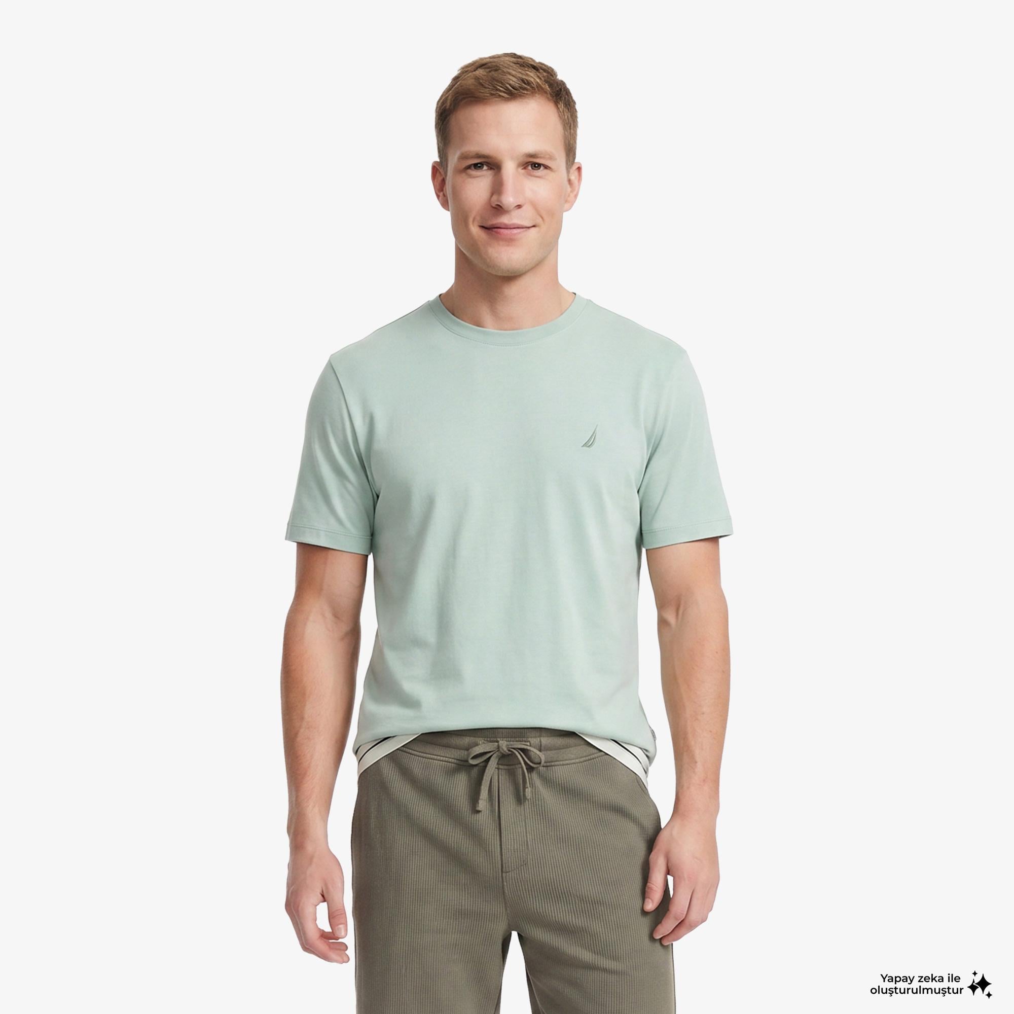 Nautica Erkek Yeşil T-Shirt